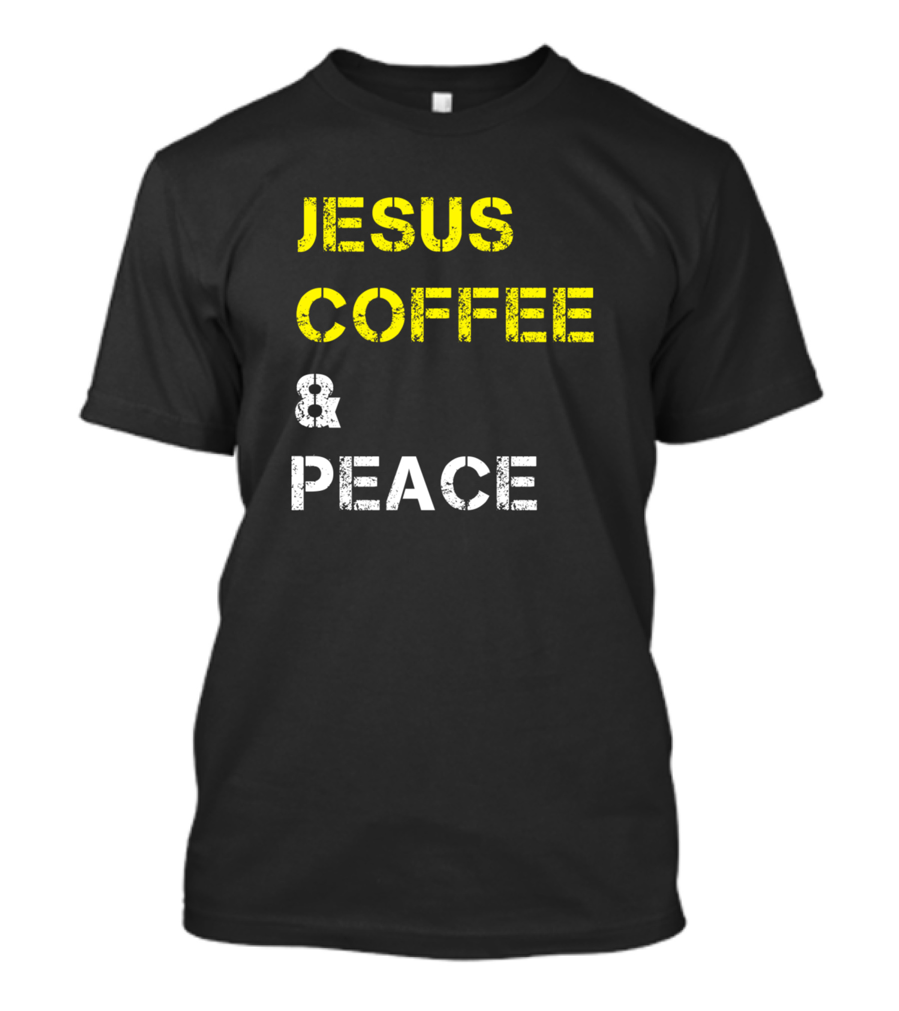 JESUS COFFEE And PEACE T-Shirt