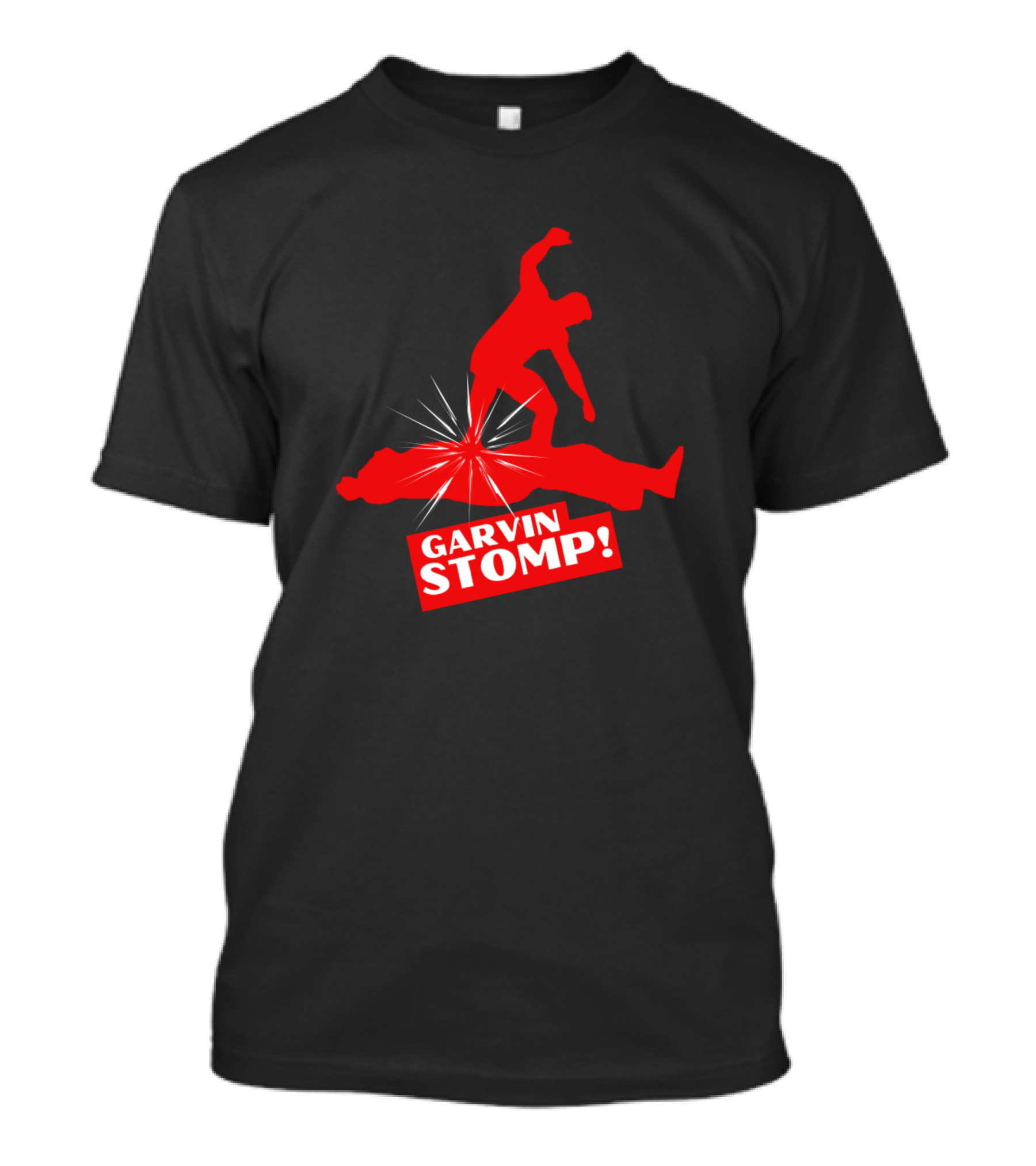 Garvin Stomp Wrestling Move Impact T-Shirt