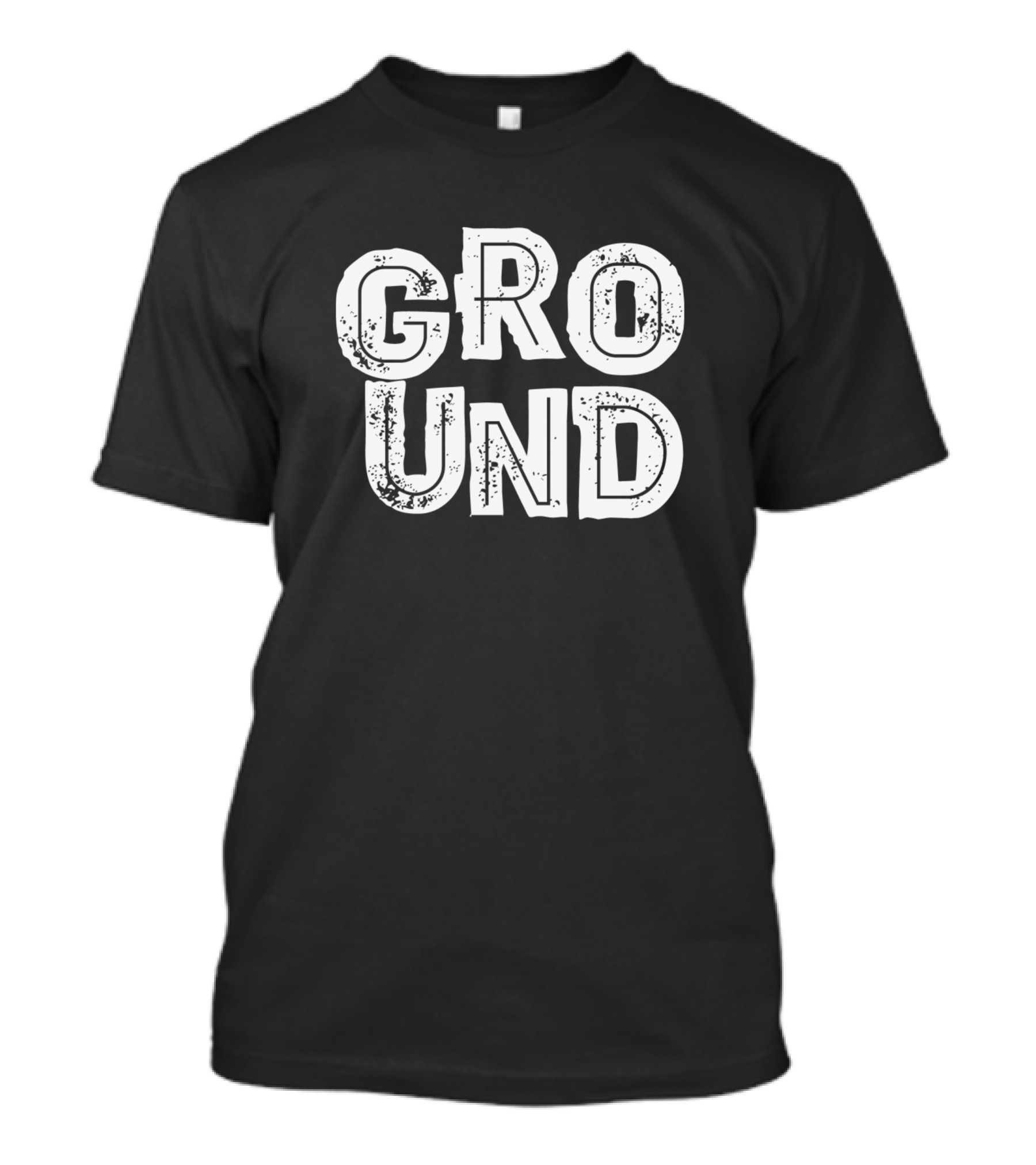 GROUND White T-Shirt