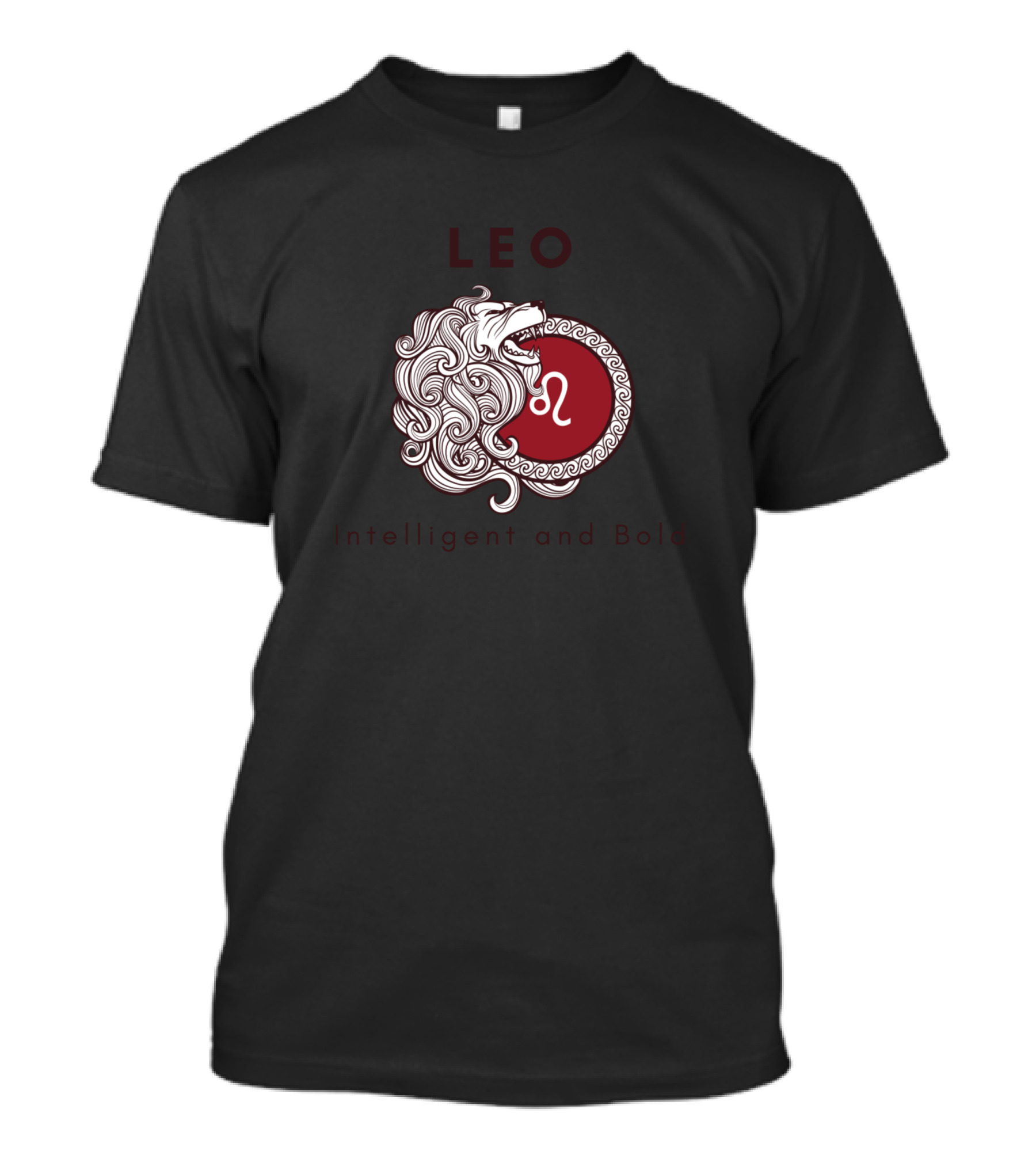 LEO Intelligent And Bold Lion Zodiac T-Shirt