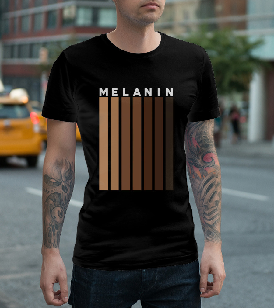 Melanin Shades Diversity Black Pride T-Shirt