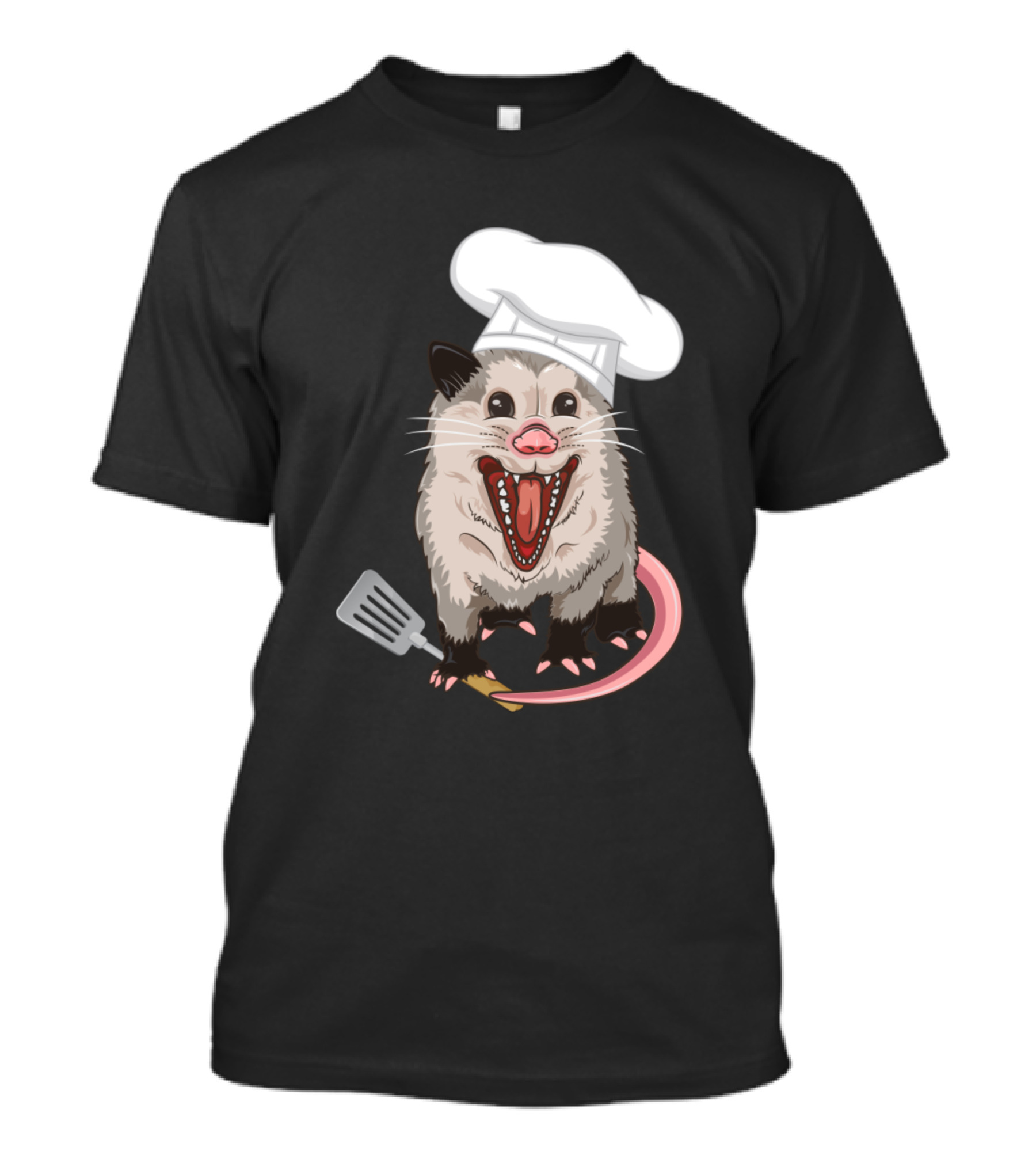 Chef Possum Whisperer I Love Possums Cooking Adventure T-Shirt