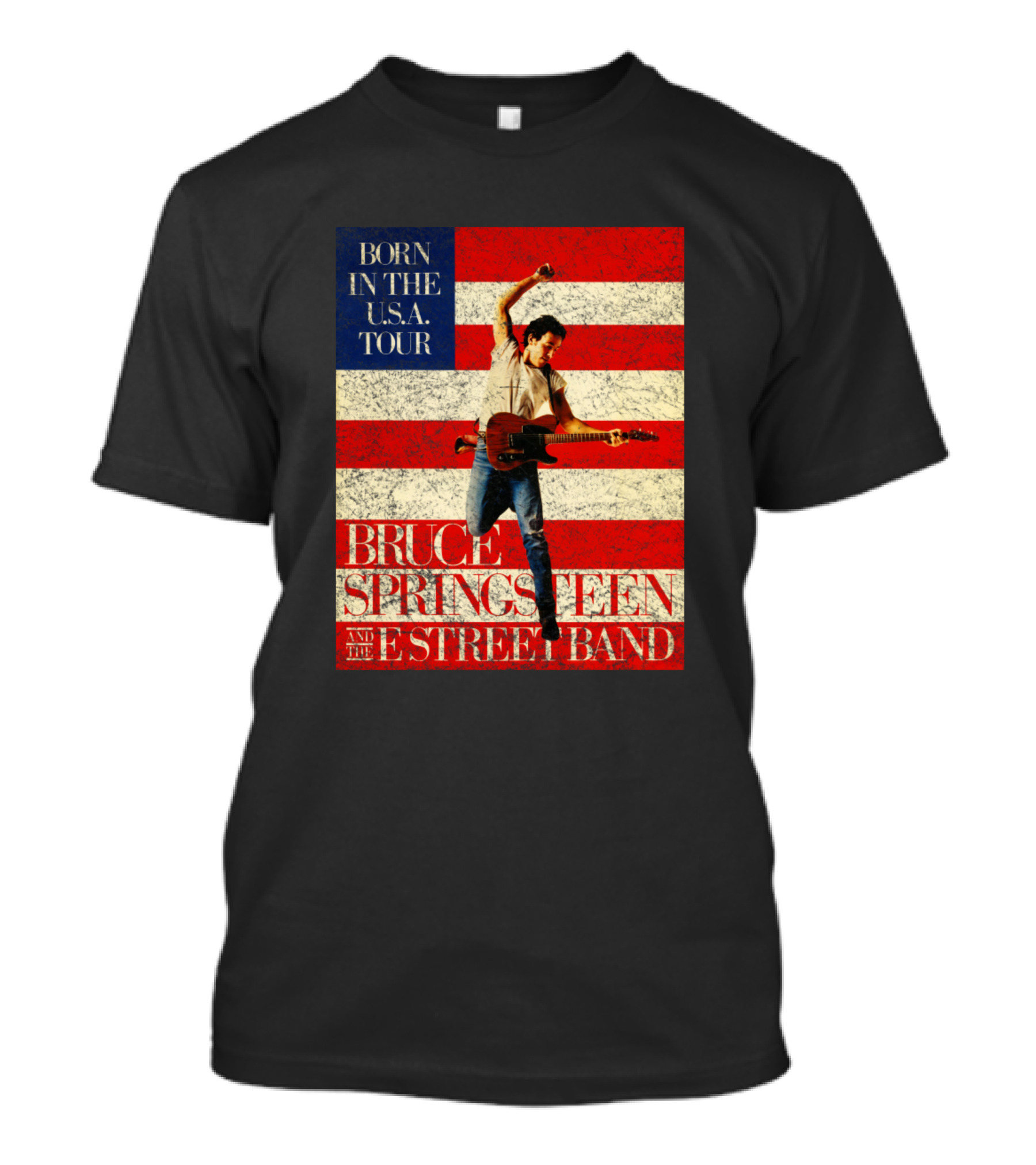 Bruce Springsteen Born In The U.S.A. Tour E Street Band T-Shirt