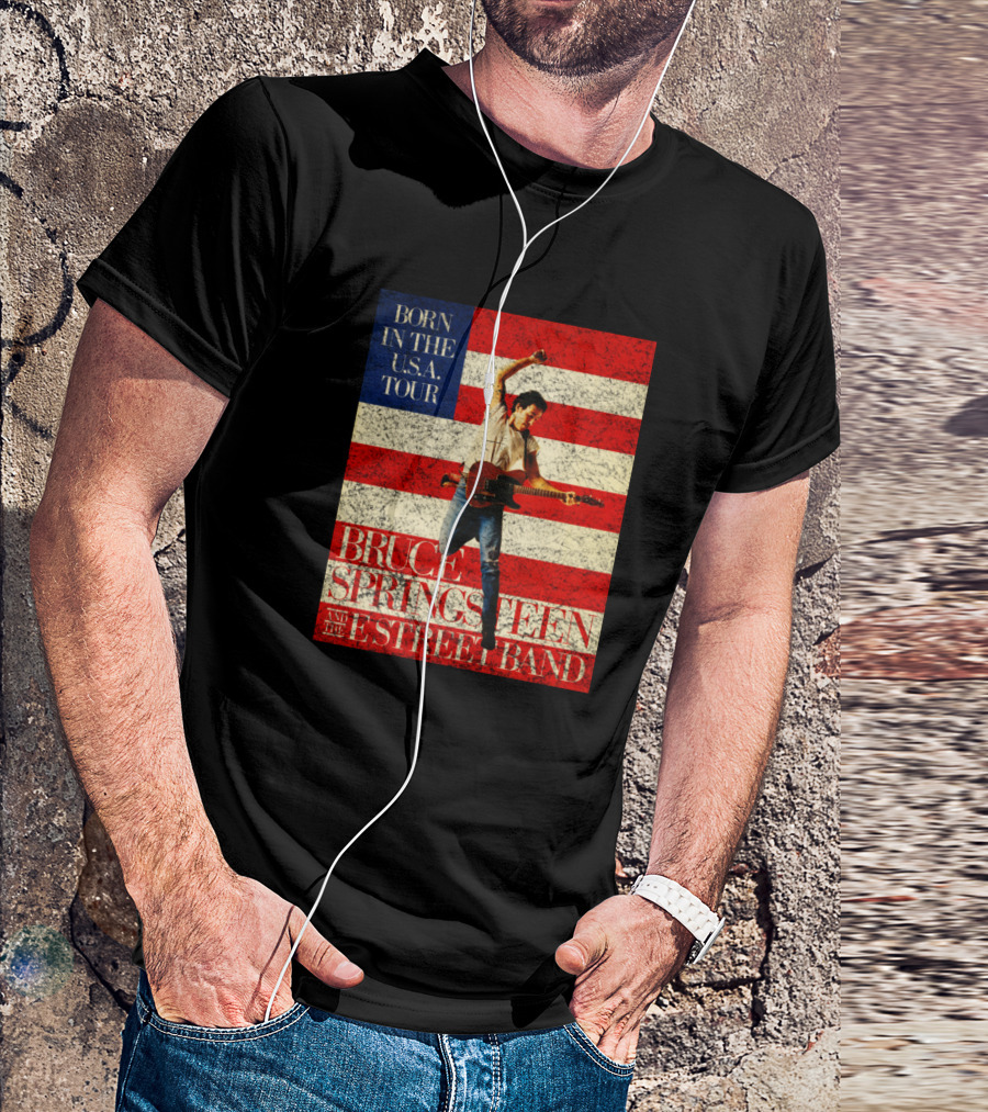 Bruce Springsteen Born In The U.S.A. Tour E Street Band T-Shirt