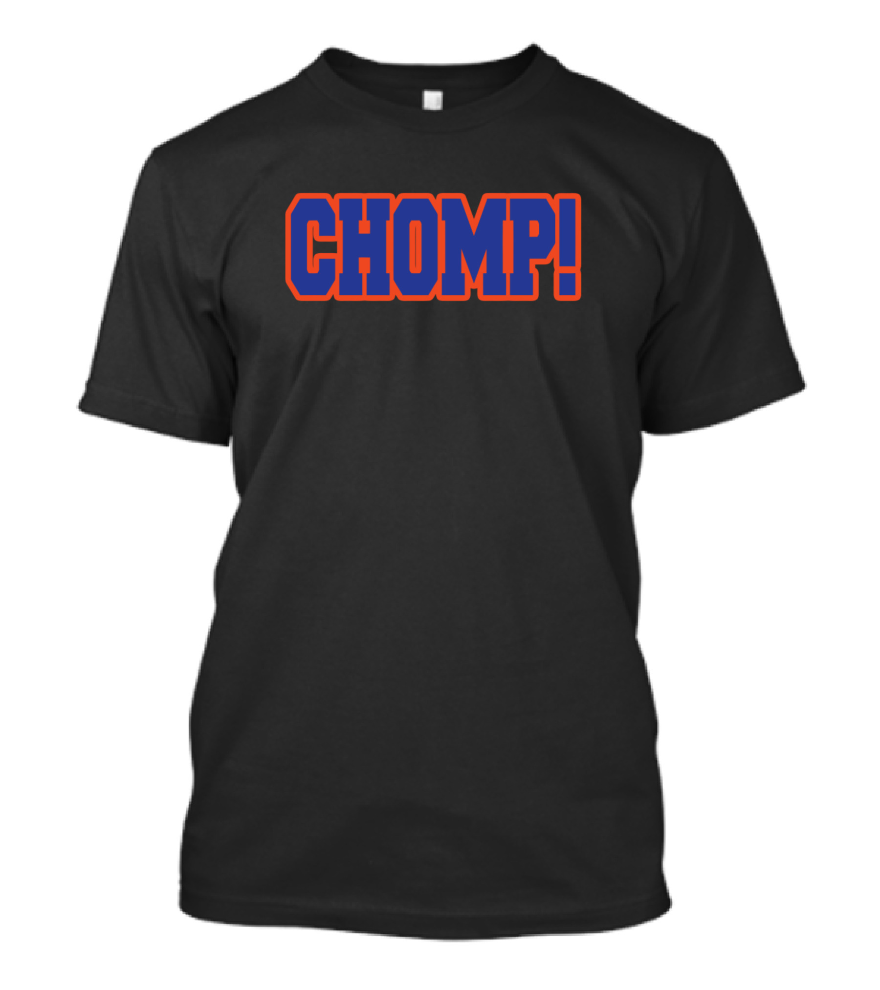 Chomp The Swamp Blue And Orange T-Shirt