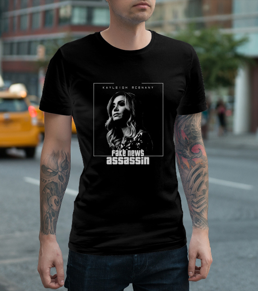Kayleigh McEnany Fake News Assassin T-Shirt