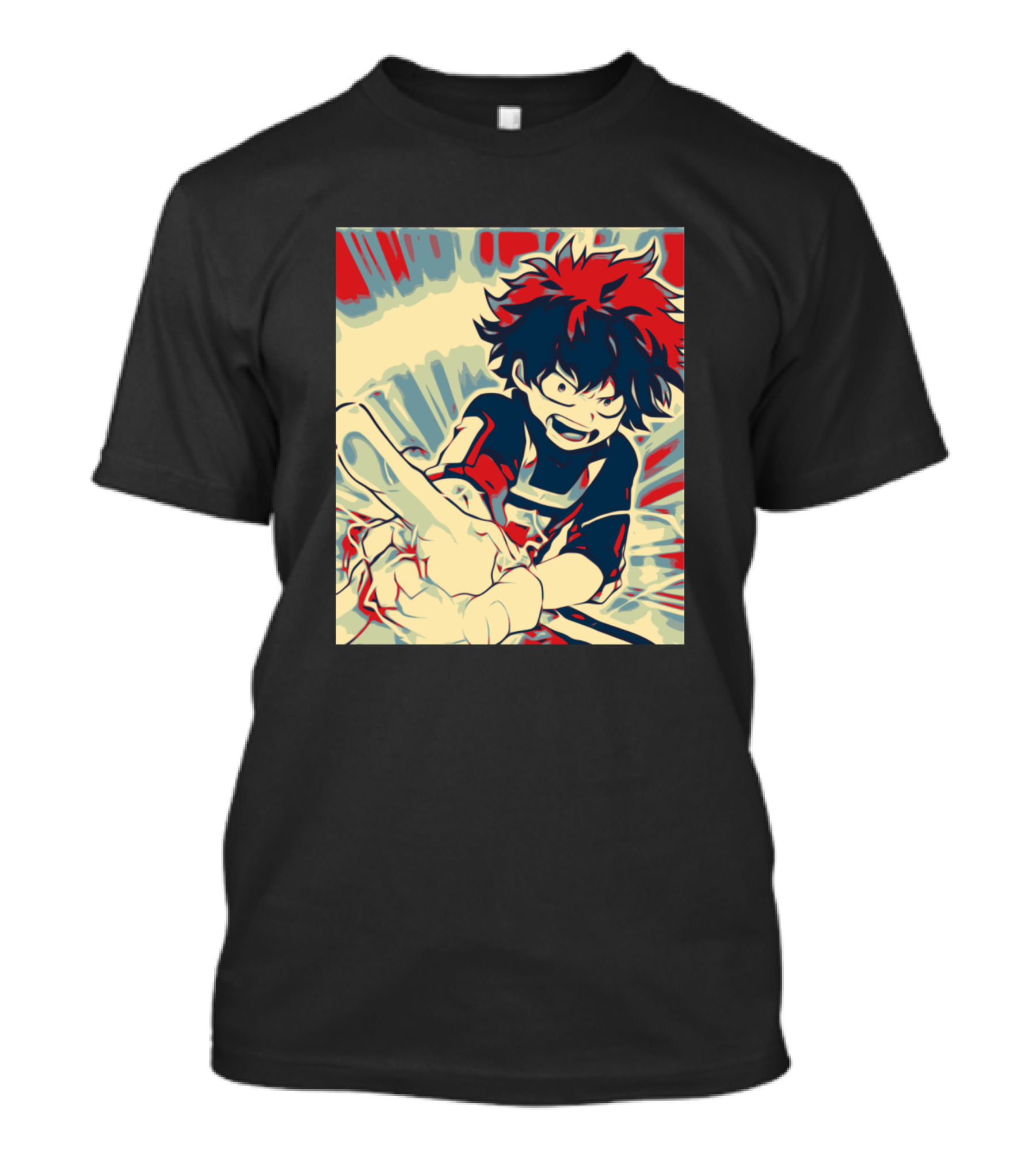 Izuku Midoriya Dynamic Action Pose Boku No Hero Academia T-Shirt