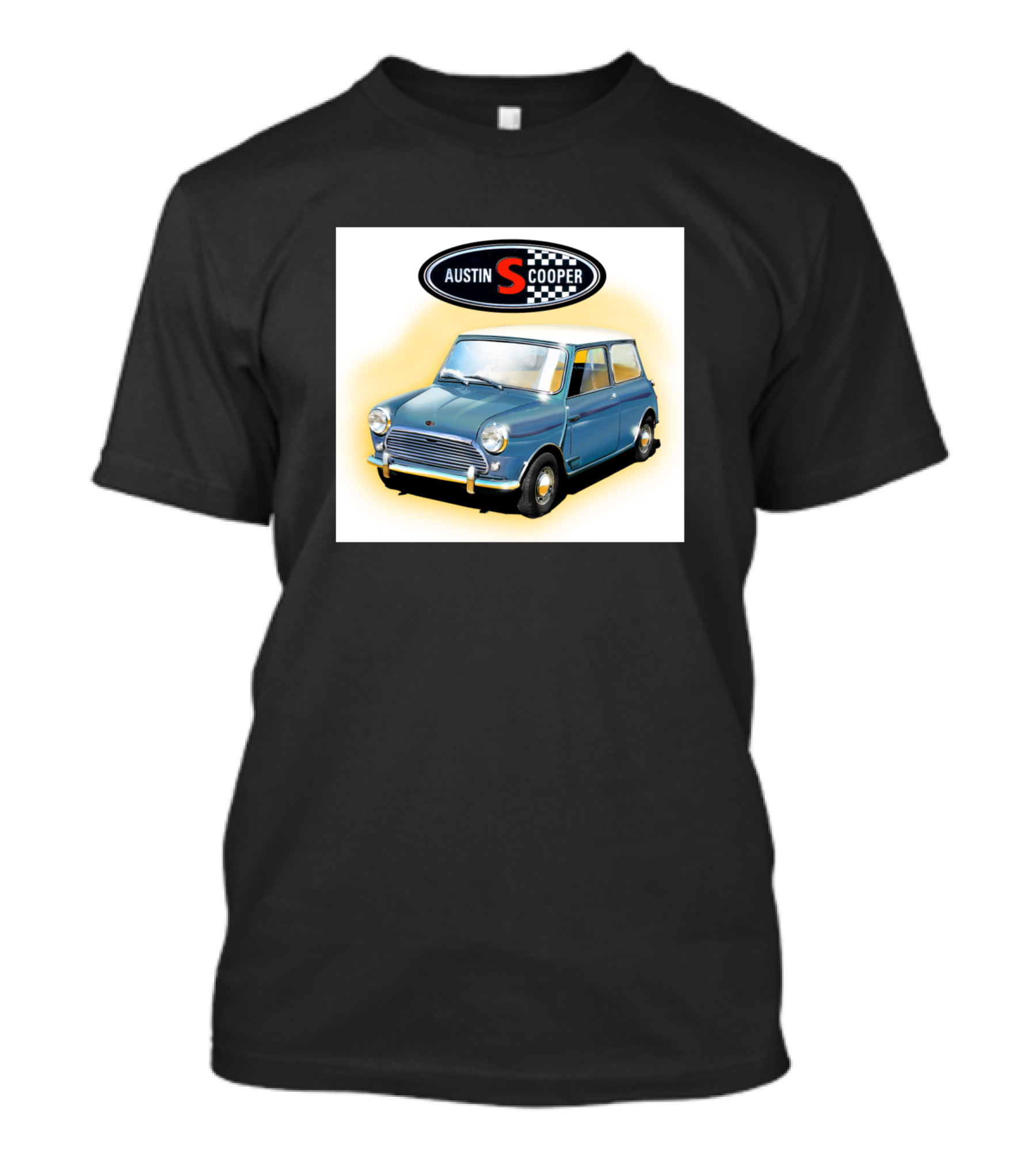 Austin S Cooper Classic Mini Car T-Shirt