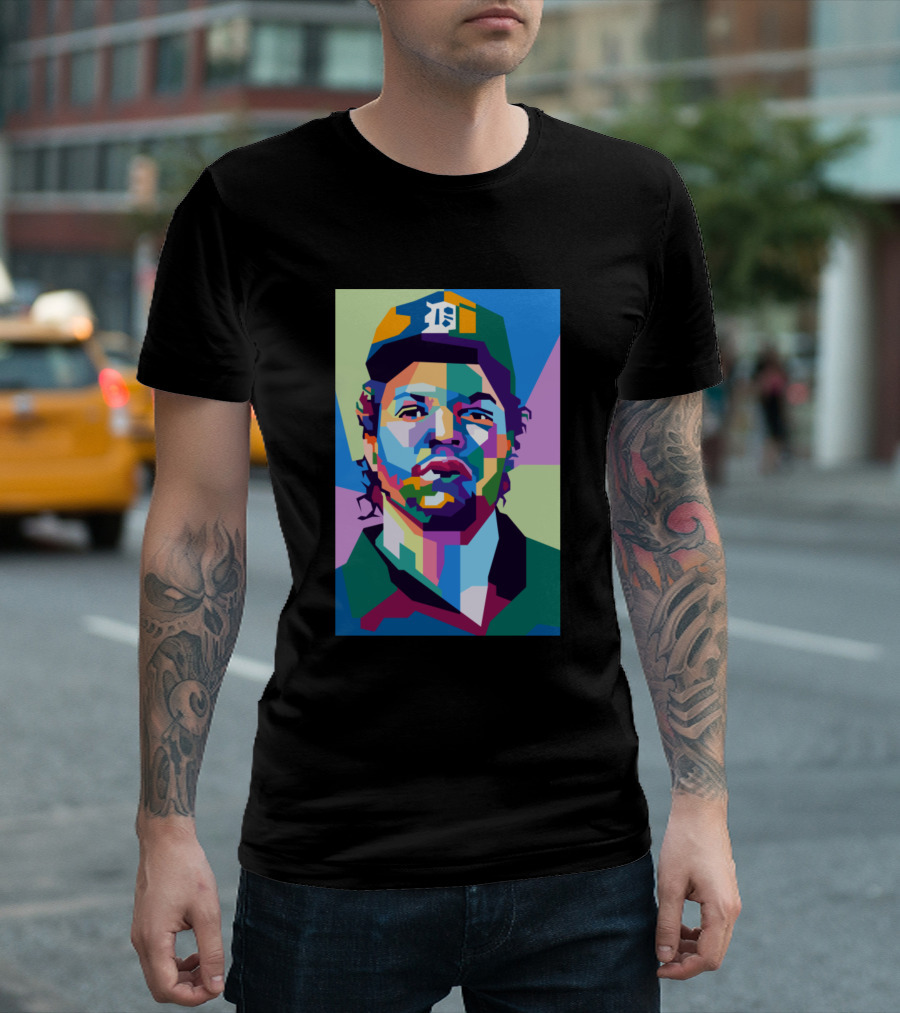 Best Quotes From Einstein WPAP Colorful MLB Detroit Tigers Player T-Shirt