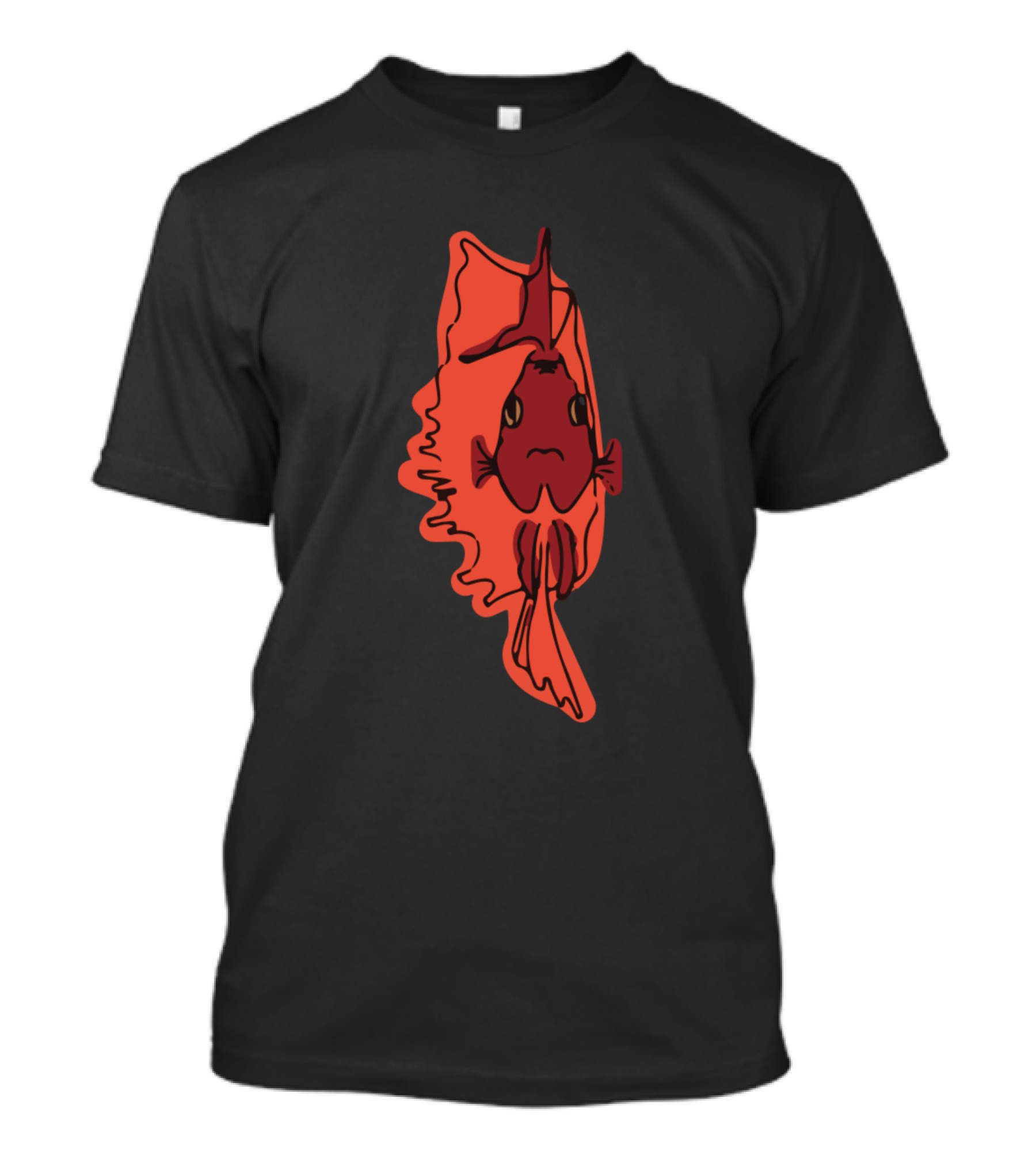 Betta Fighting Fish Red T-Shirt