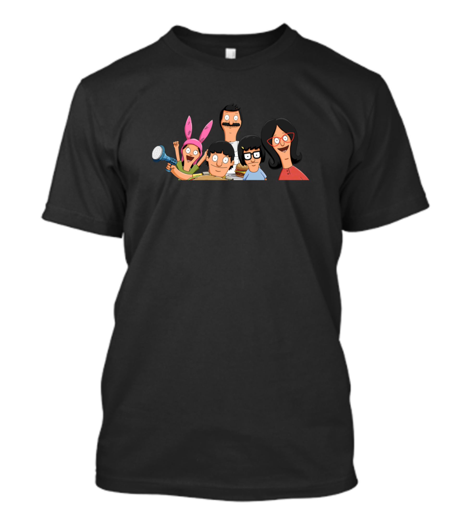 Bobs Burgers Family Characters T-Shirt