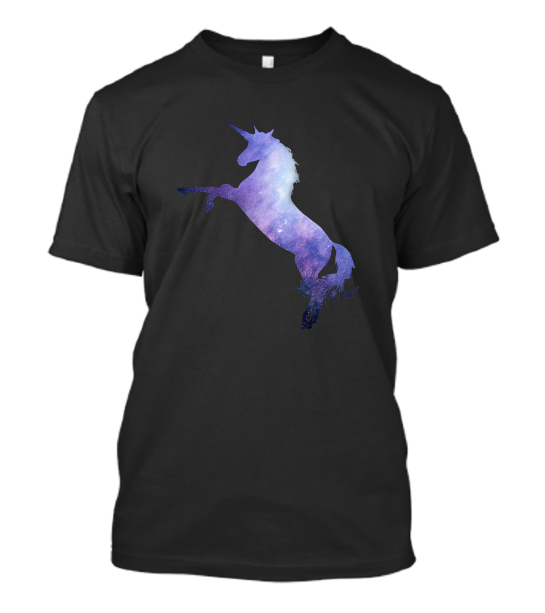 Cosmic Watercolor Unicorn Galaxy T-Shirt