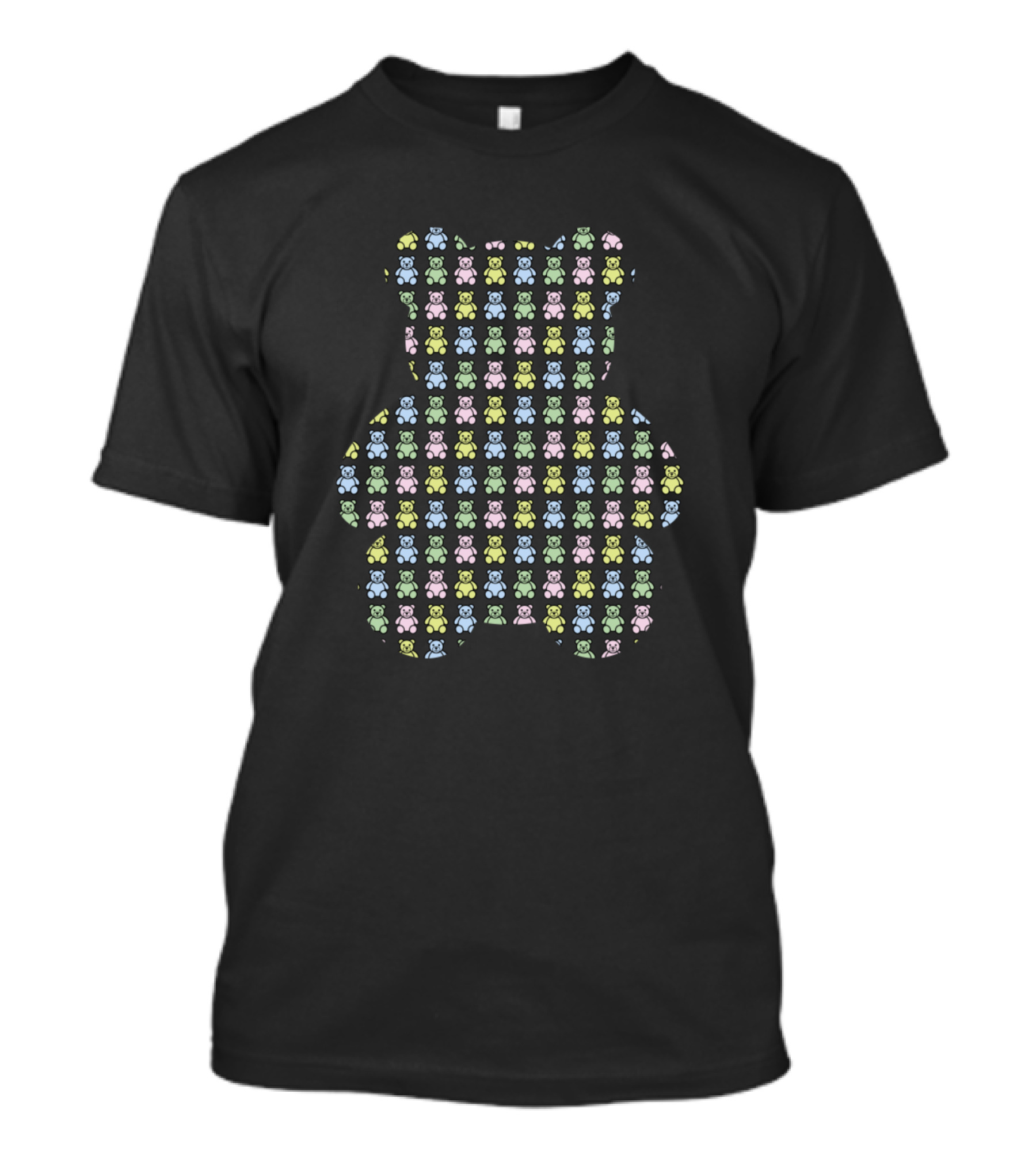 Cute Teddy Bear Colorful T-Shirt