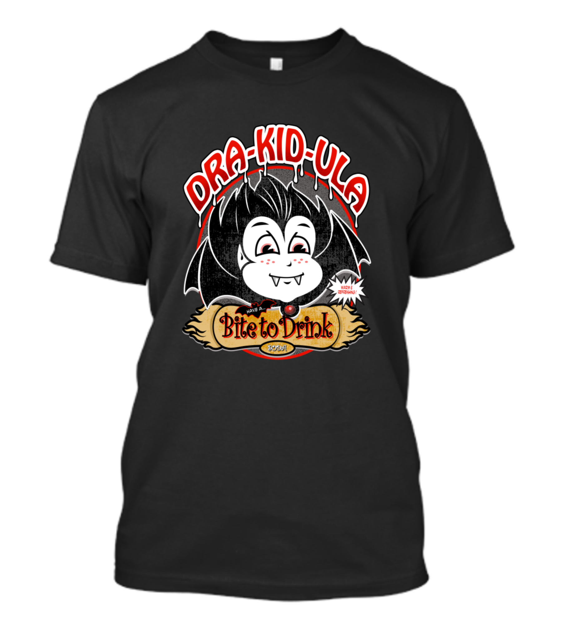 Dra Kid Ula Have A Bite To Drink Cereal Box T-Shirt