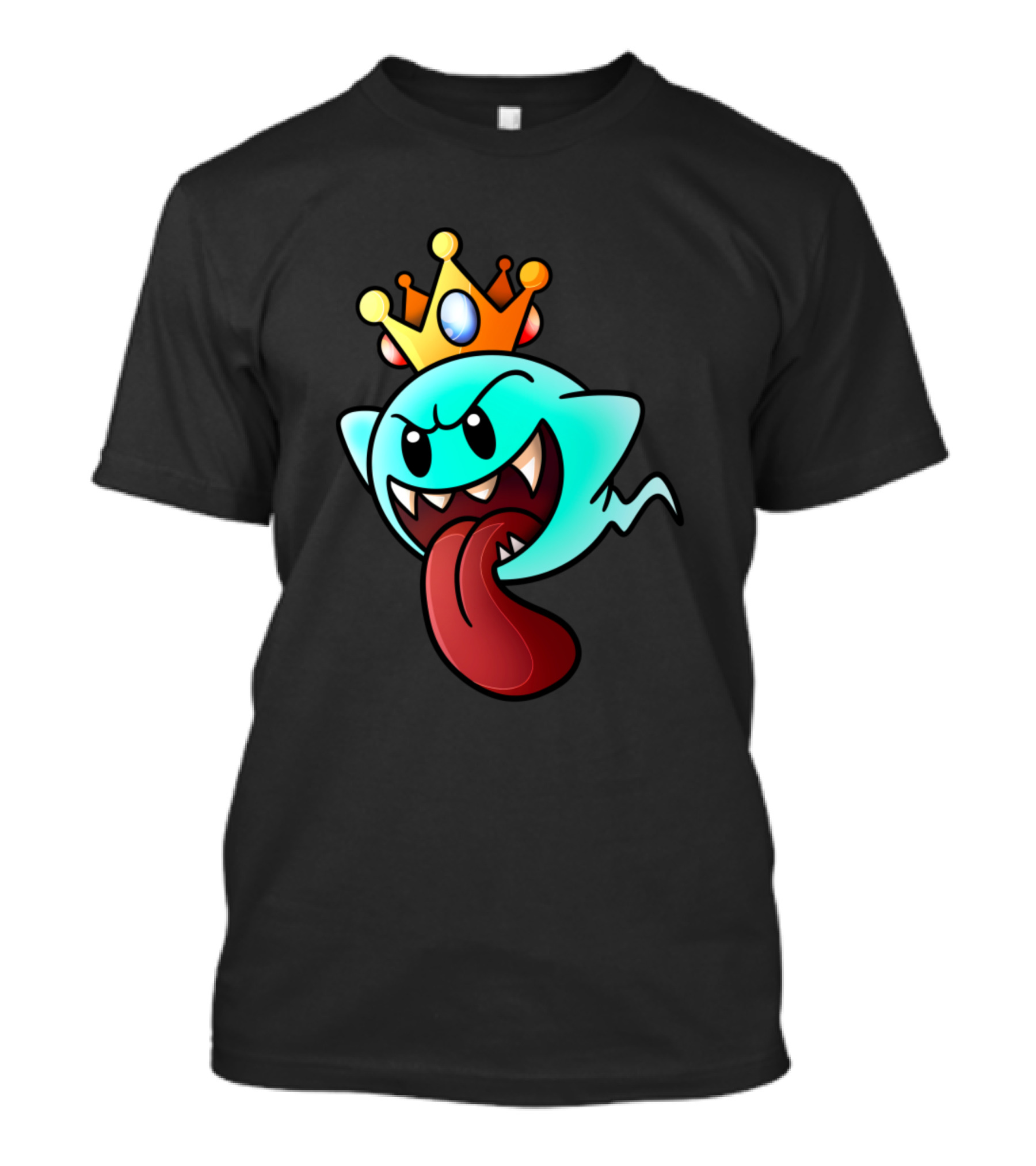Scary Boo Crowned Ghost T-Shirt