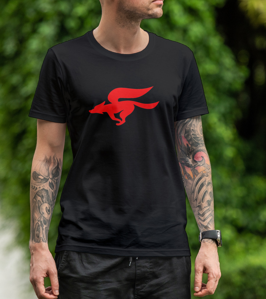 Star Foxes Retro Red Winged Fox T-Shirt