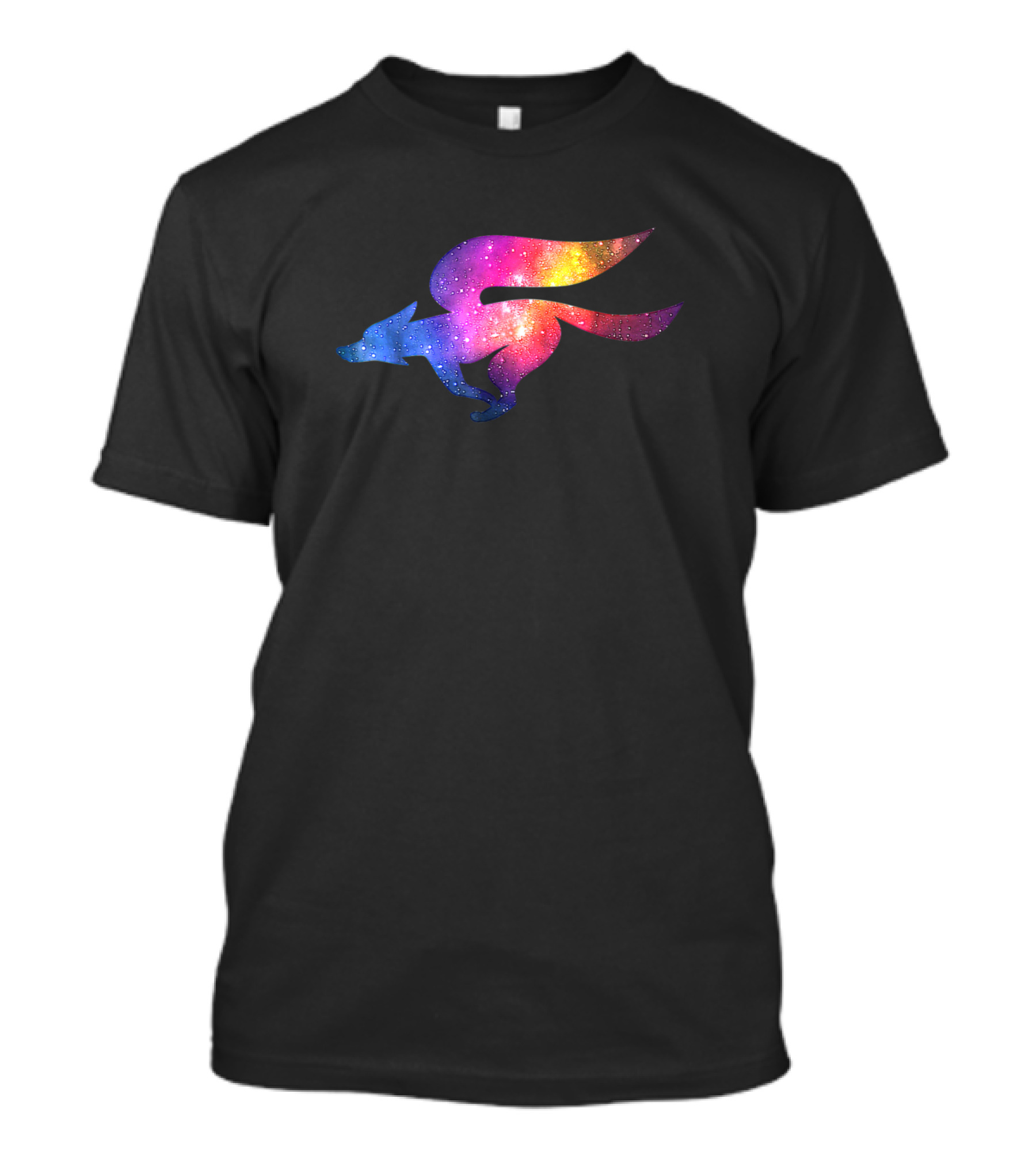 Star Foxes Space Light Galaxy Fox T-Shirt