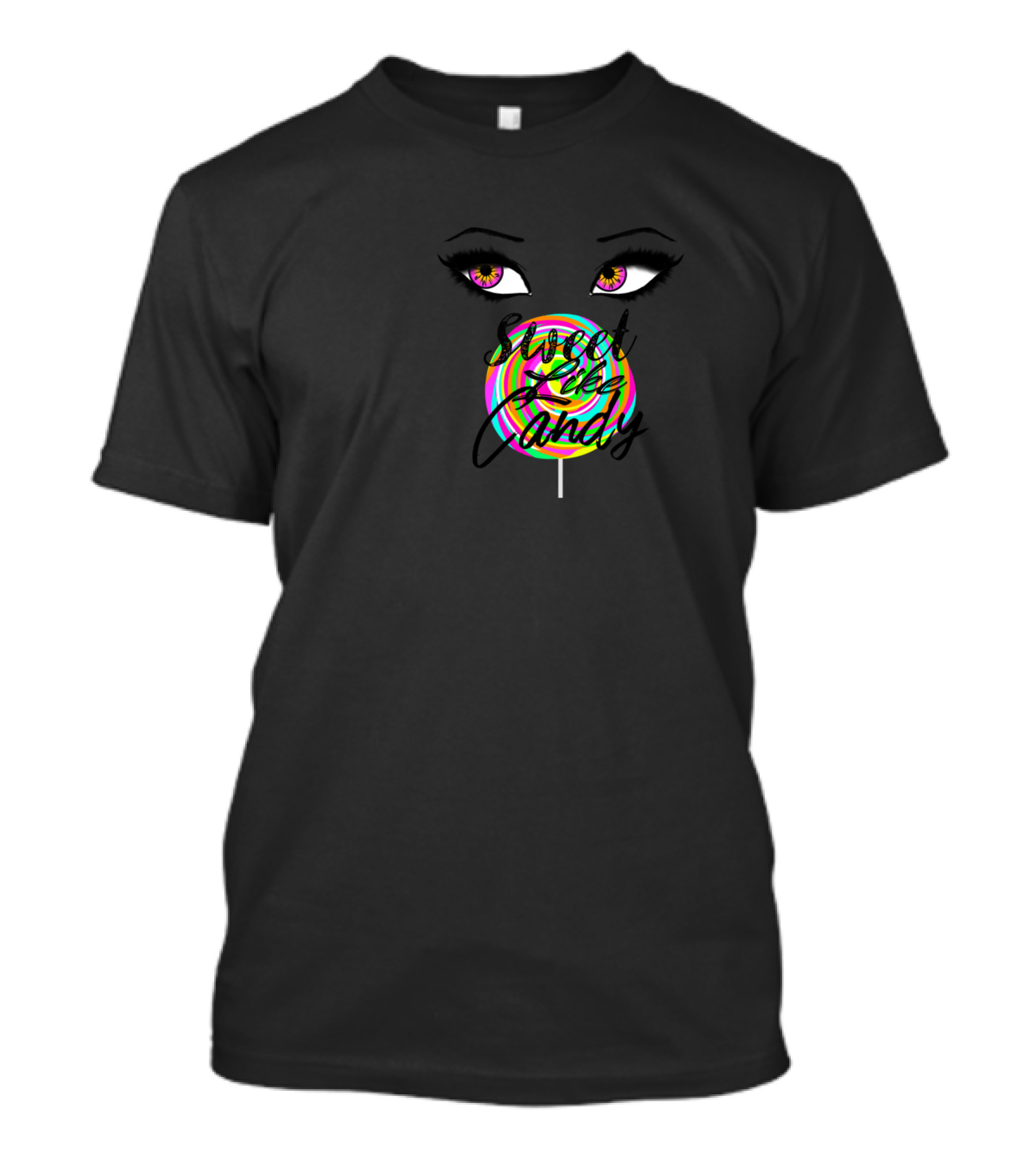 Sweet Like Candy Rainbow Lollipop Eye T-Shirt