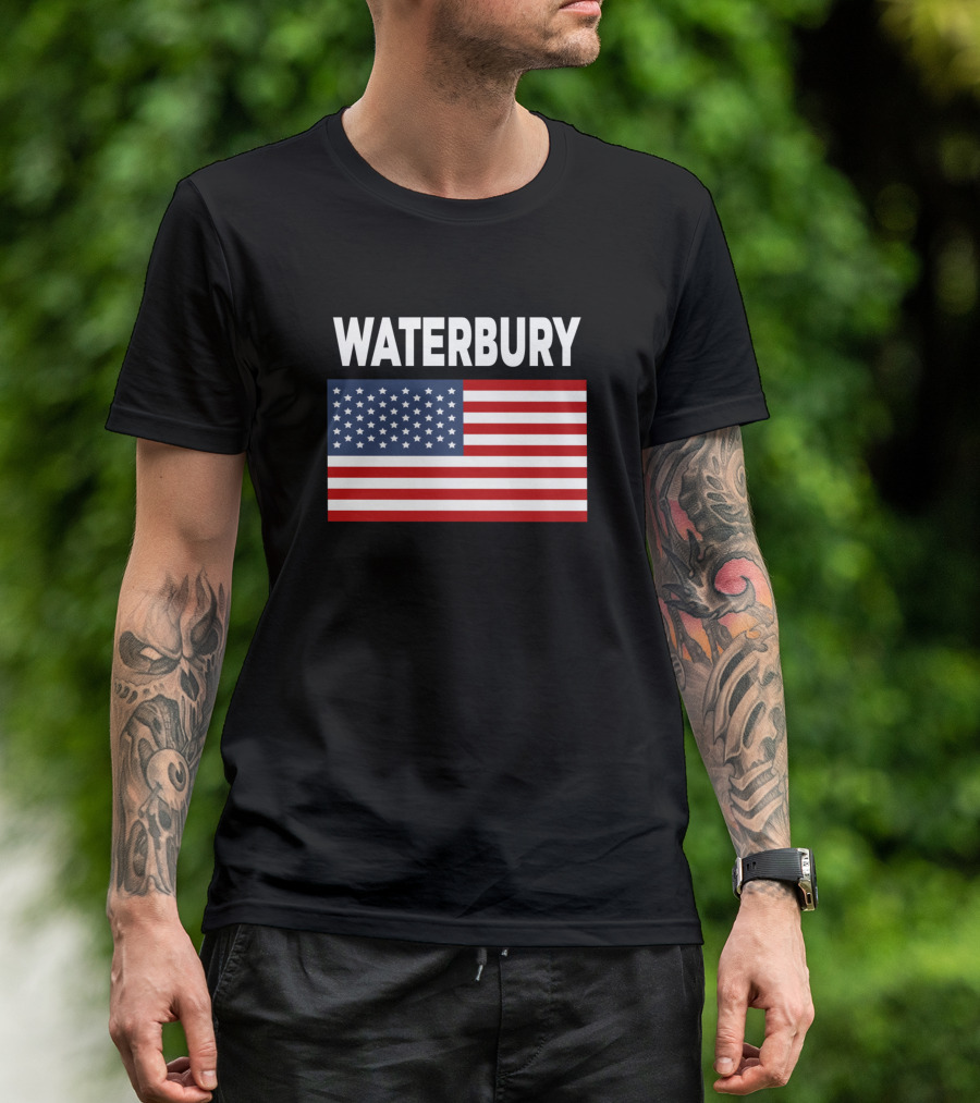 Waterbury America Flag T-Shirt
