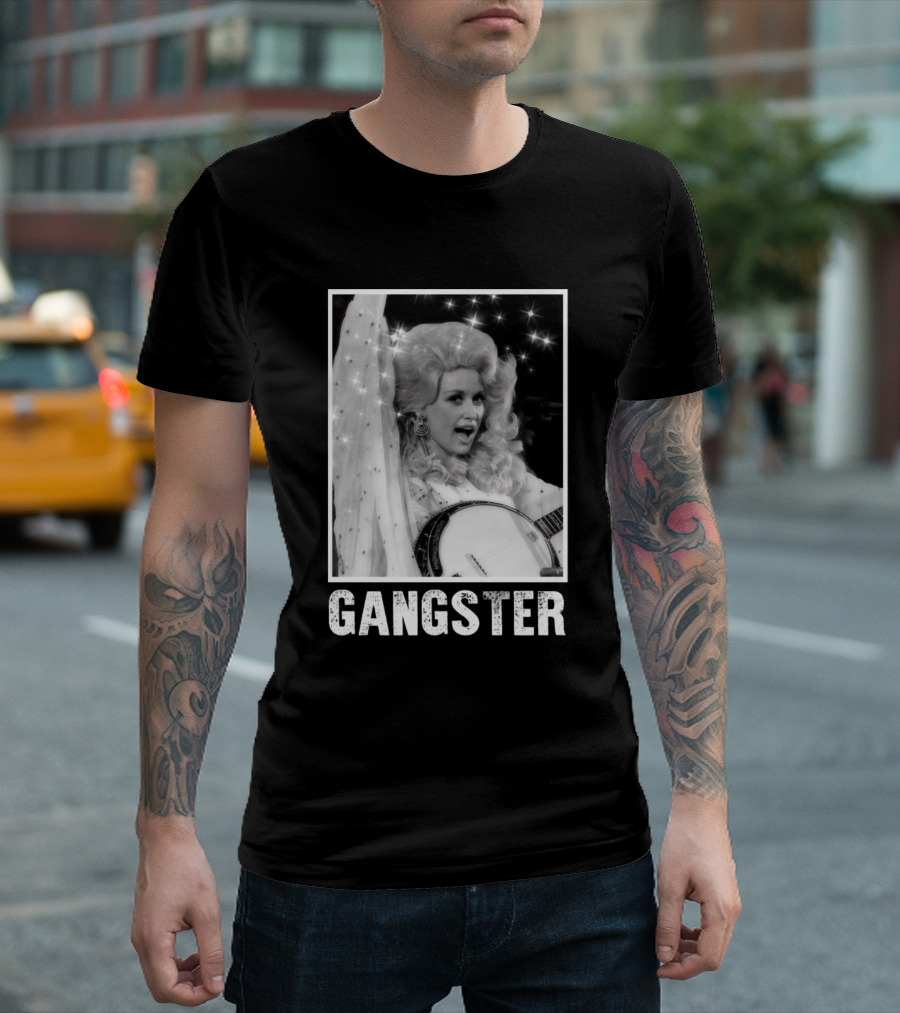 Gangster Dolly Parton Vintage T-Shirt
