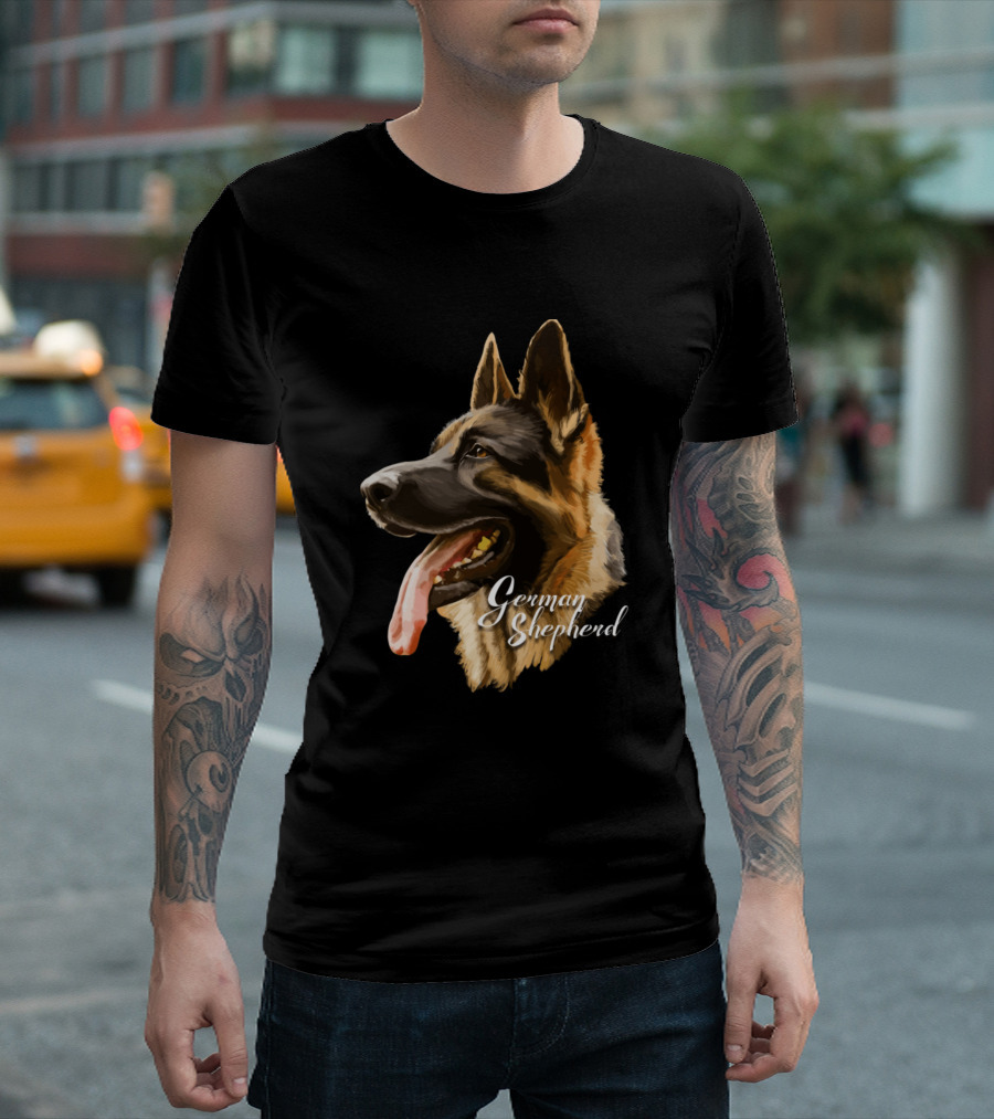 German Shepherd Sharp Dog German Shepherd T-Shirt