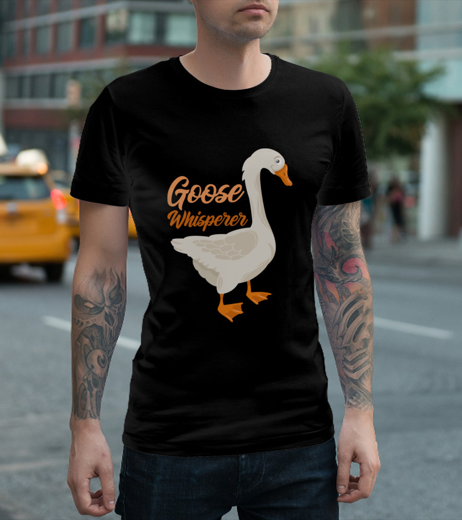 Goose Whisperer Bird Geese Lover T-Shirt