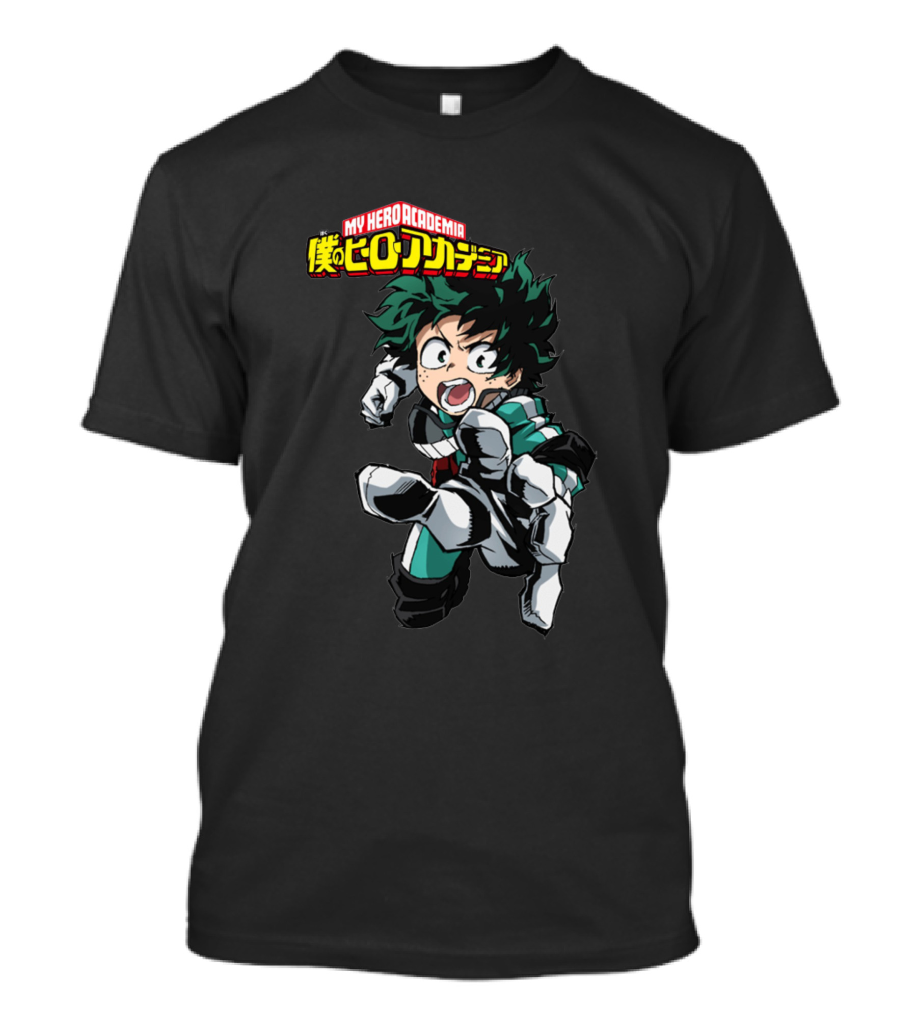 My Hero Academia Boku No Hero Academia Midoriya Izuku Dynamic Action Pose T-Shirt