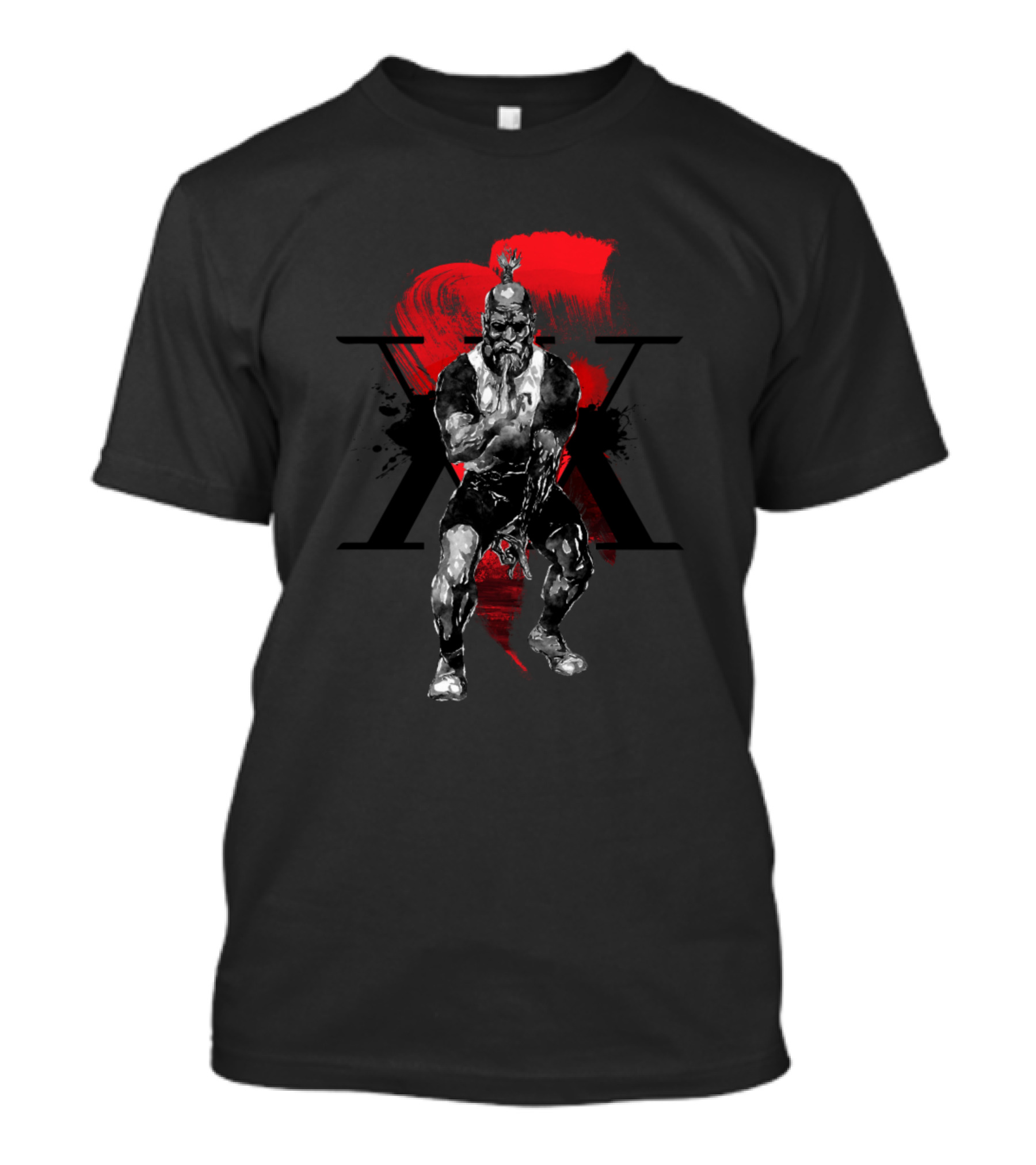 Leader And Strongest Hunter Martial Artist X Painted Warrior T-Shirt