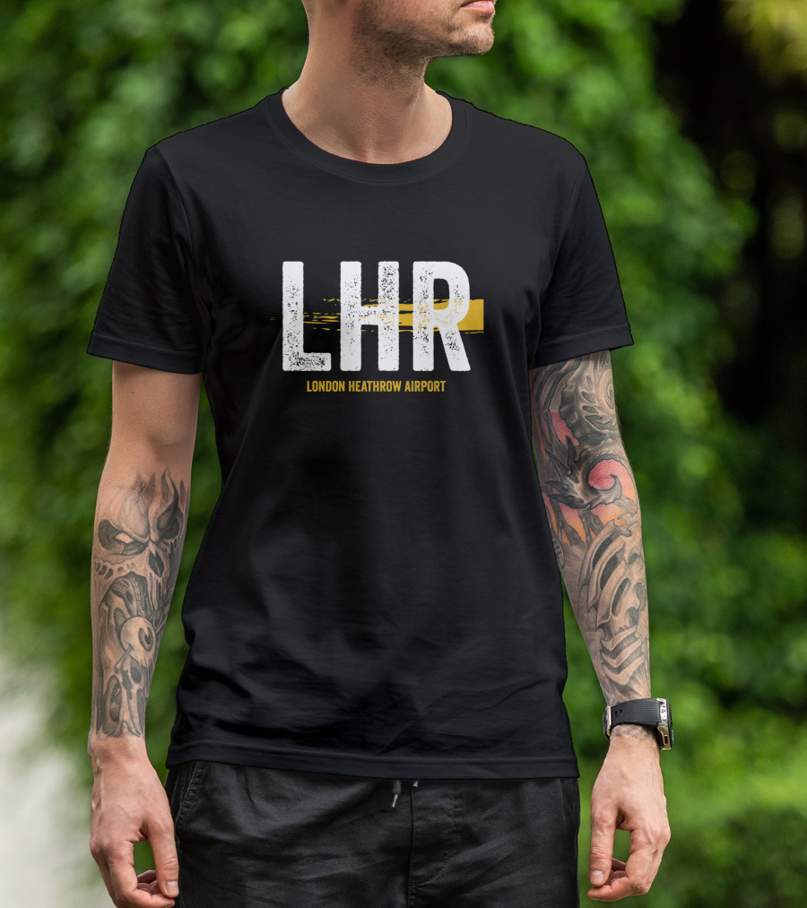 LHR London Heathrow Airport Code T-Shirt