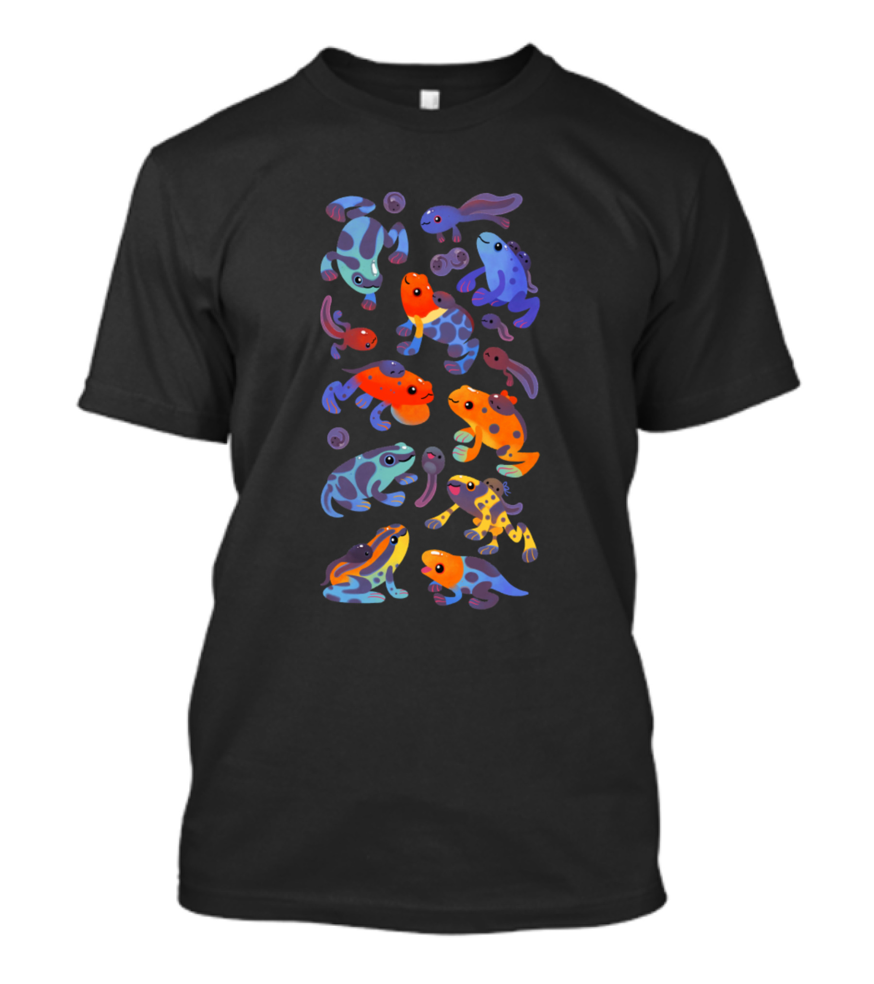 Poison Dart Frogs Colorful T-Shirt