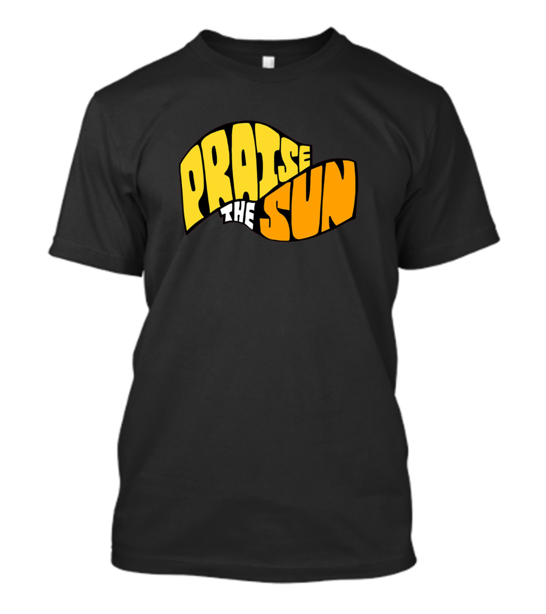 Praise The Sun Dark Souls Inspired Text T-Shirt