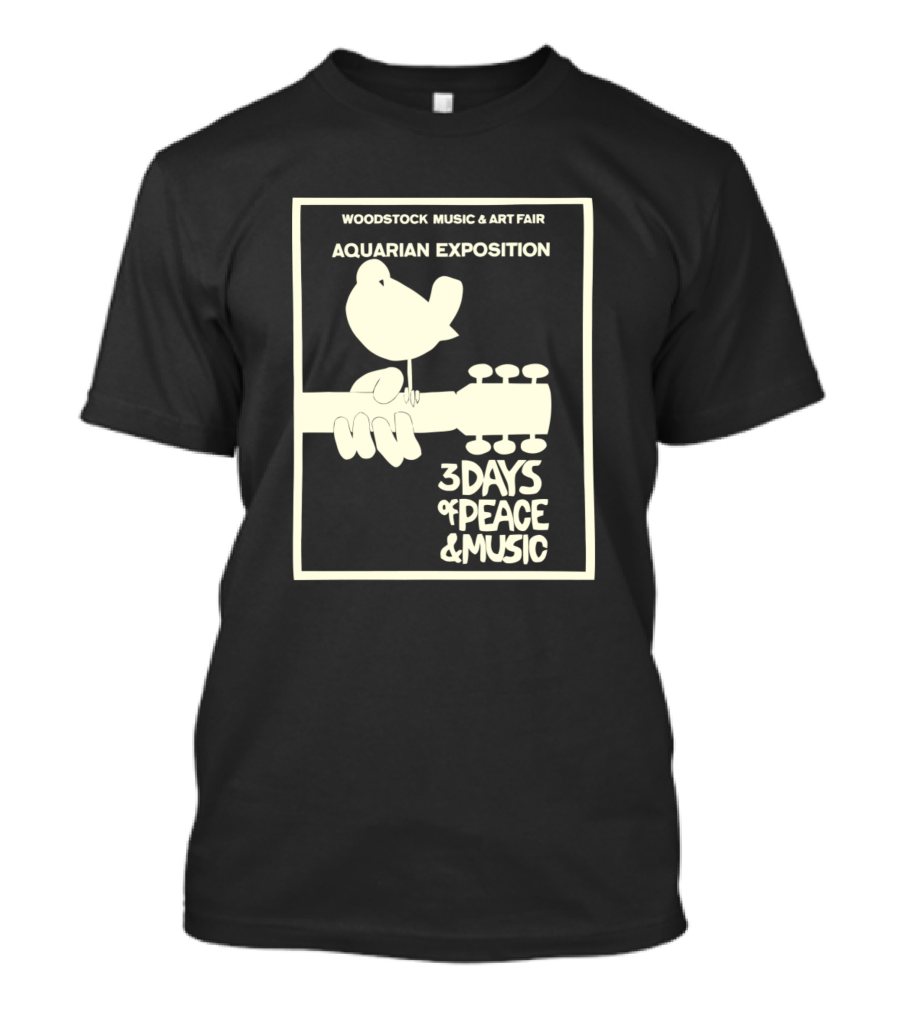 Woodstock Music And Art Fair Aquarian Exposition 3 Days Of Peace And Music T-Shirt