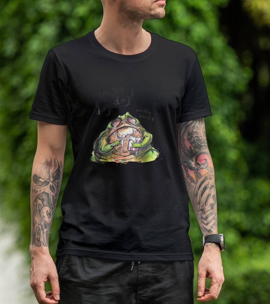 I'm So Disgusting Jabba Eating Ice Cream T-Shirt