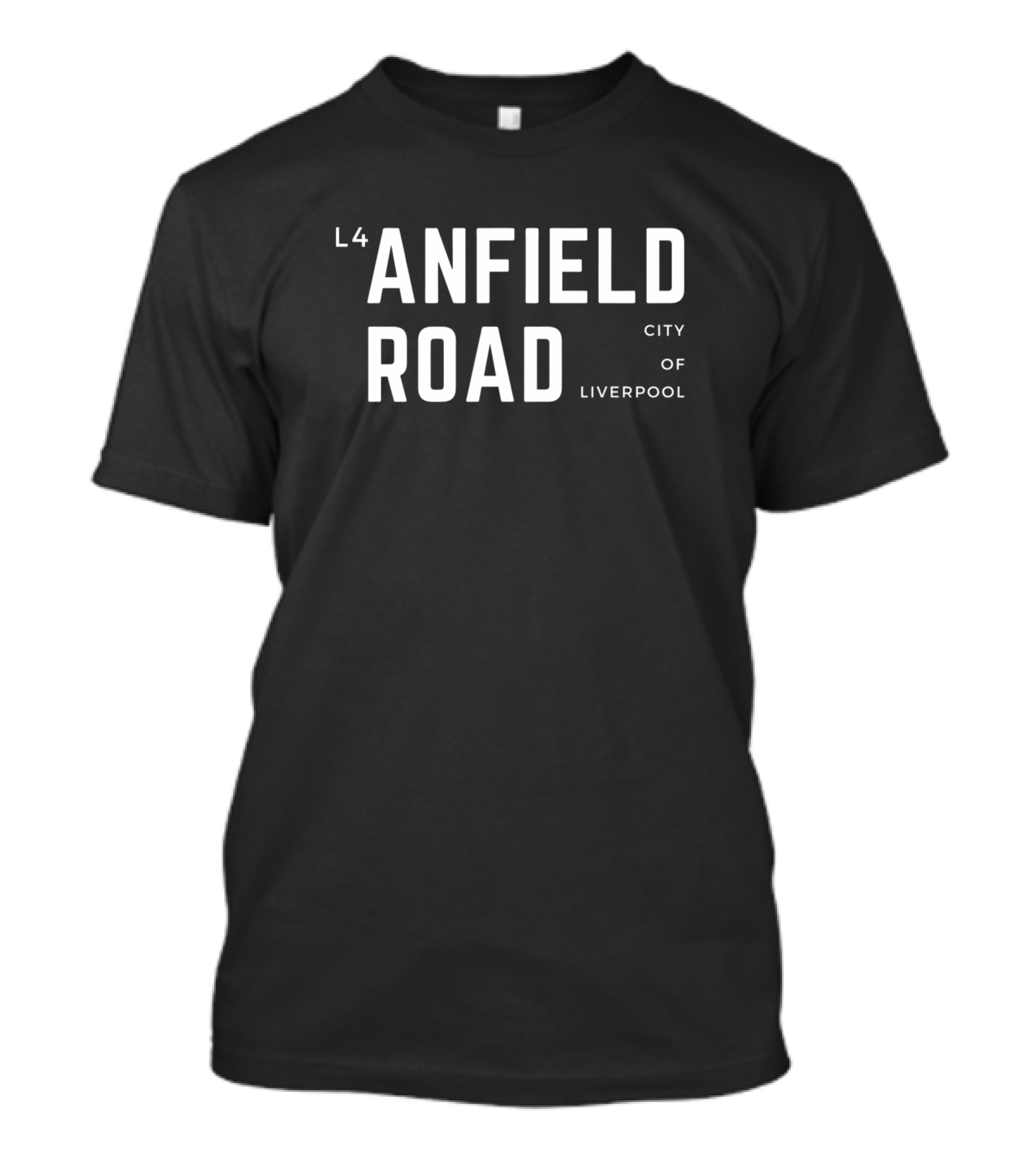L4 Anfield Road City Of Liverpool T-Shirt