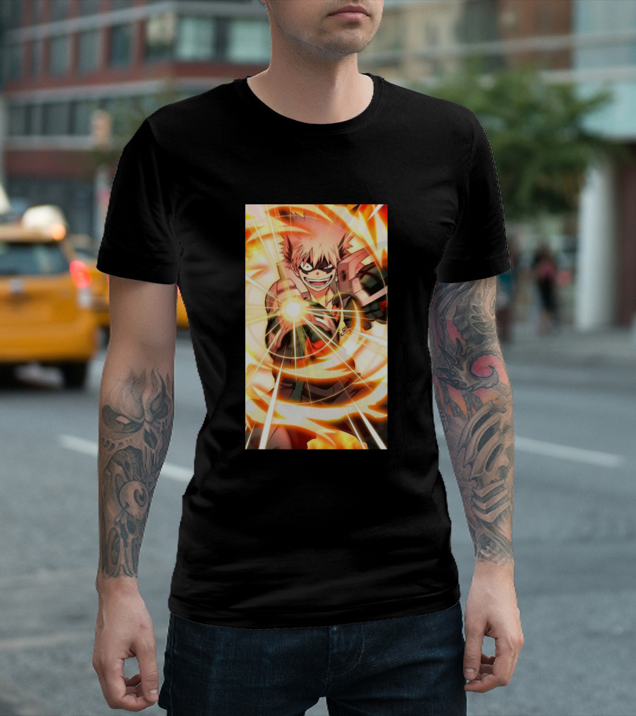 Bakugo Explosive Special Attack T-Shirt