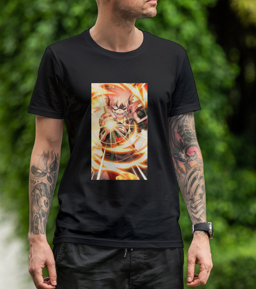 Bakugo Explosive Special Attack T-Shirt