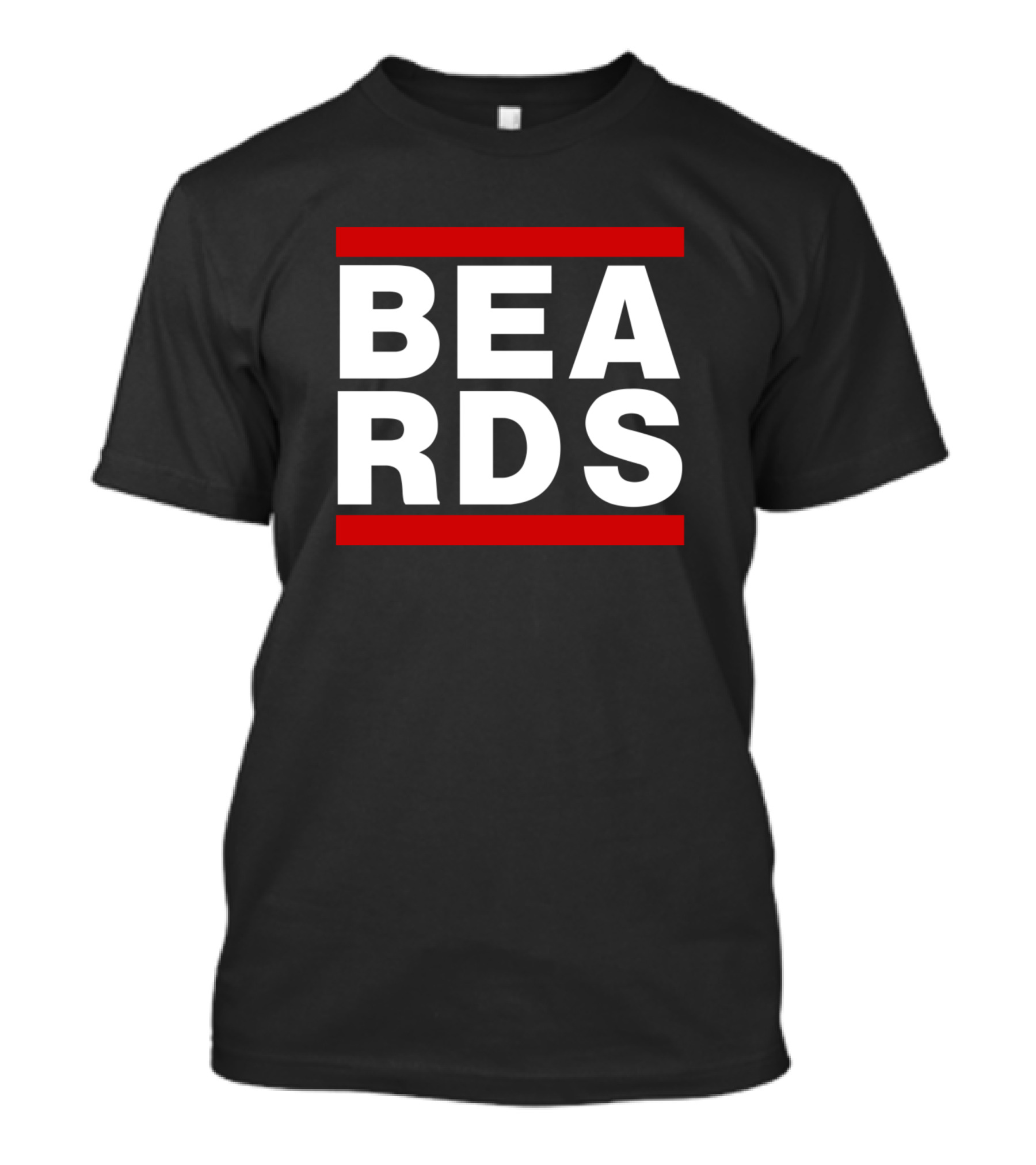 BEARDS Logo Parody Red T-Shirt