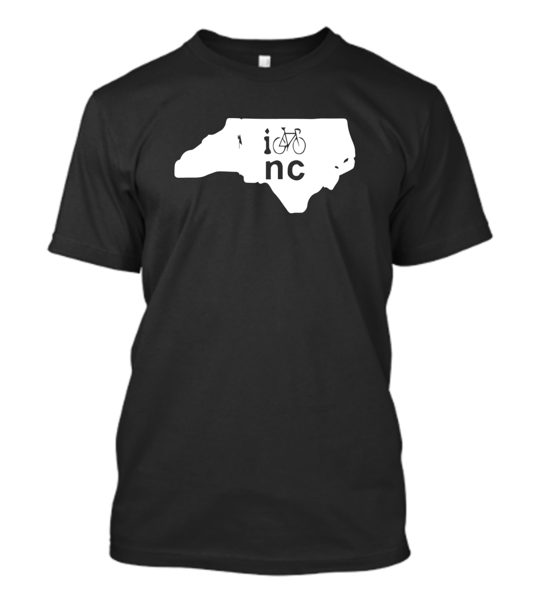 Cycling North Carolina I Bike NC T-Shirt