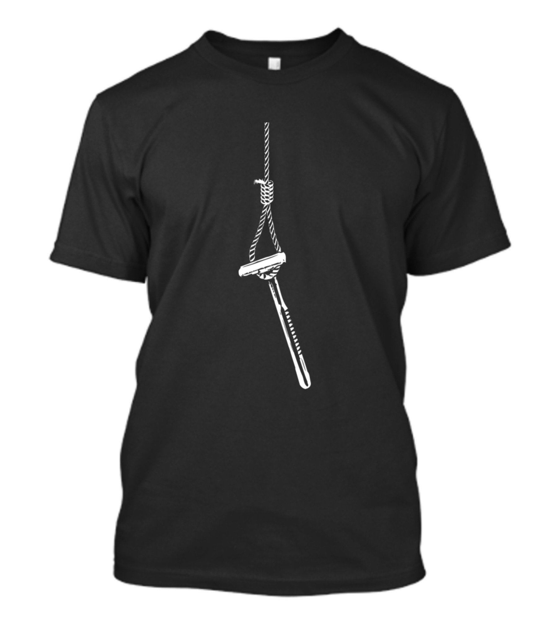 Death To Razors Hanging Razor Rope T-Shirt