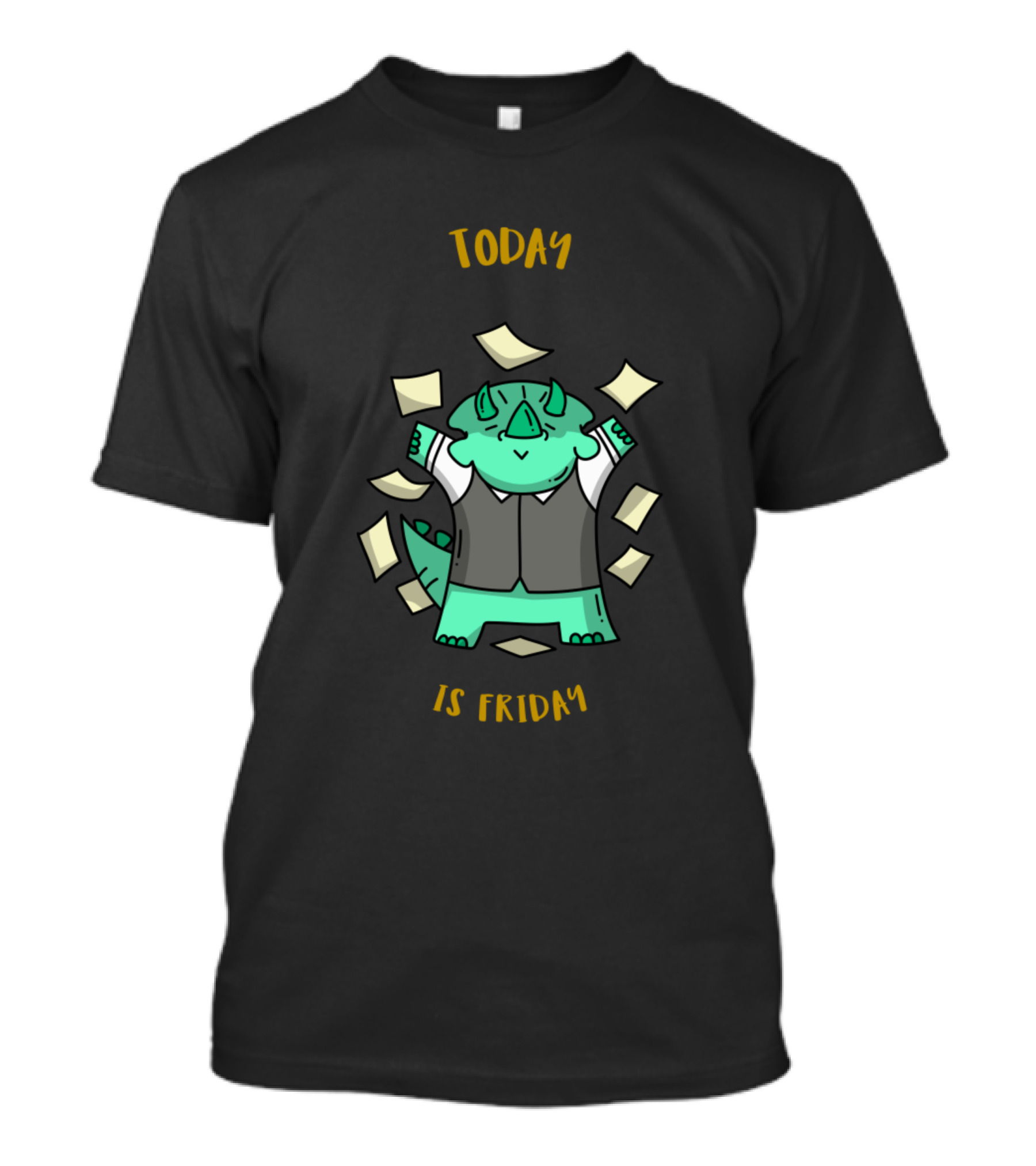Today Is Friday Dinosaur T-Shirt