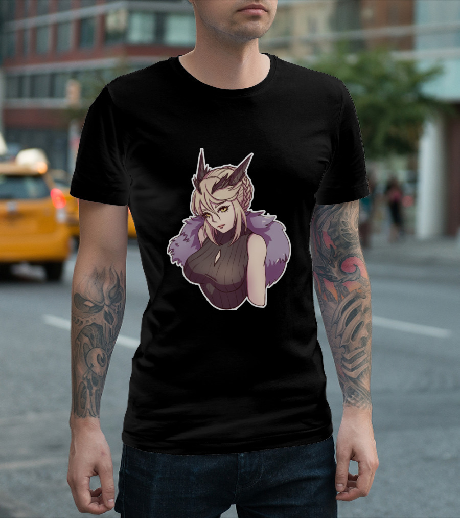 Fate Grand Order Lancer Alter Anime Character T-Shirt