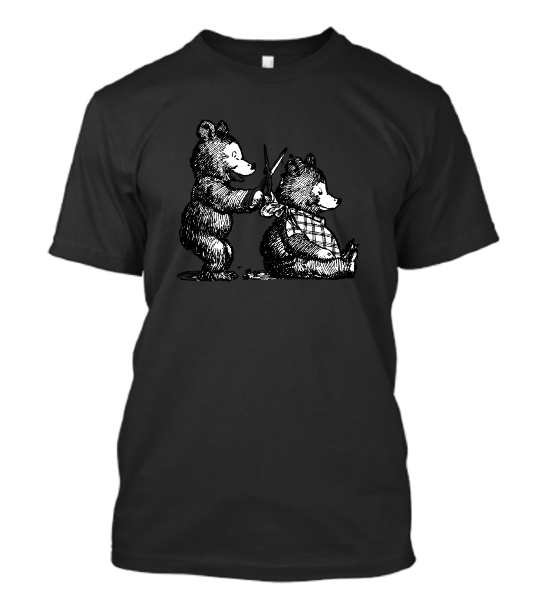 Bear Barber Hairdresser Style Bears T-Shirt