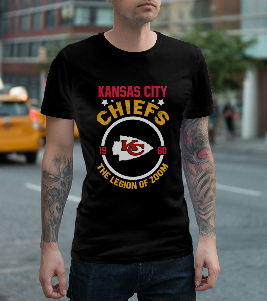 KANSAS CITY CHIEFS THE LEGION OF ZOOM 1960 T-Shirt