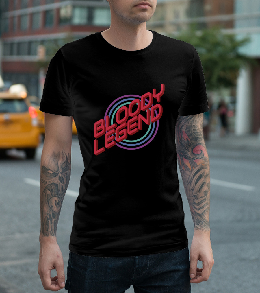 Bloody Legend Lazarbeam Best Merch Present T-Shirt