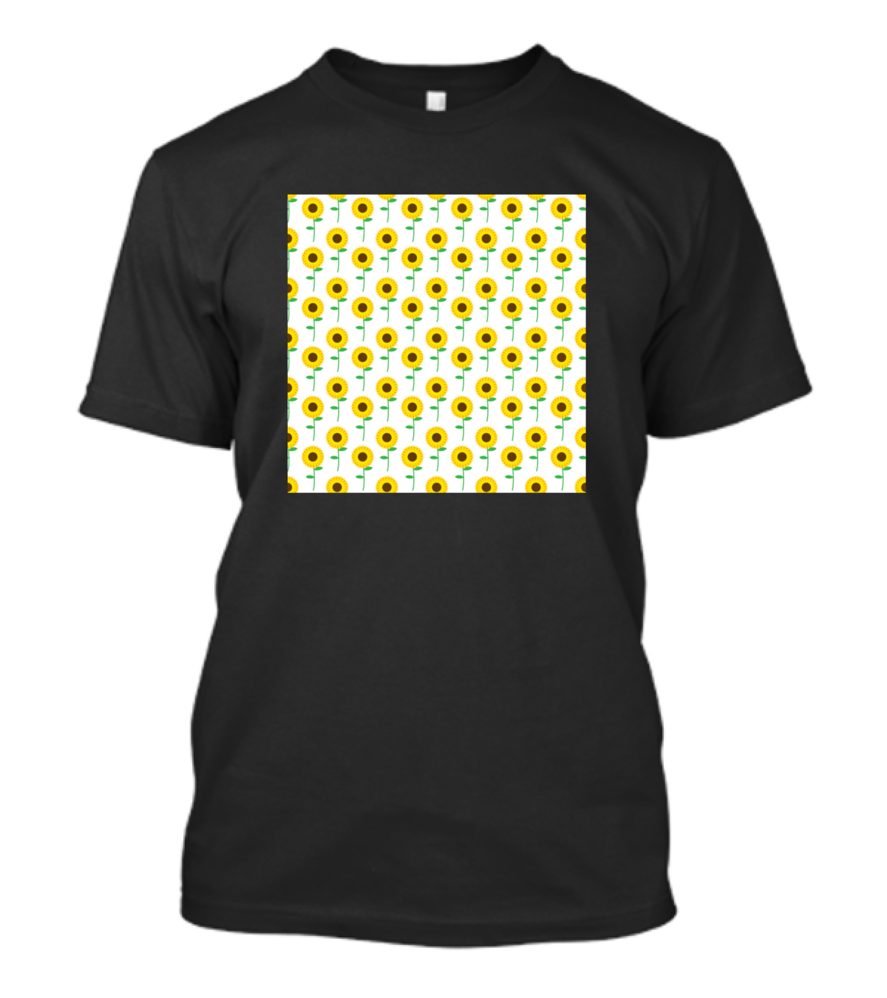 Fun Sunflower Neck Gaiter T-Shirt