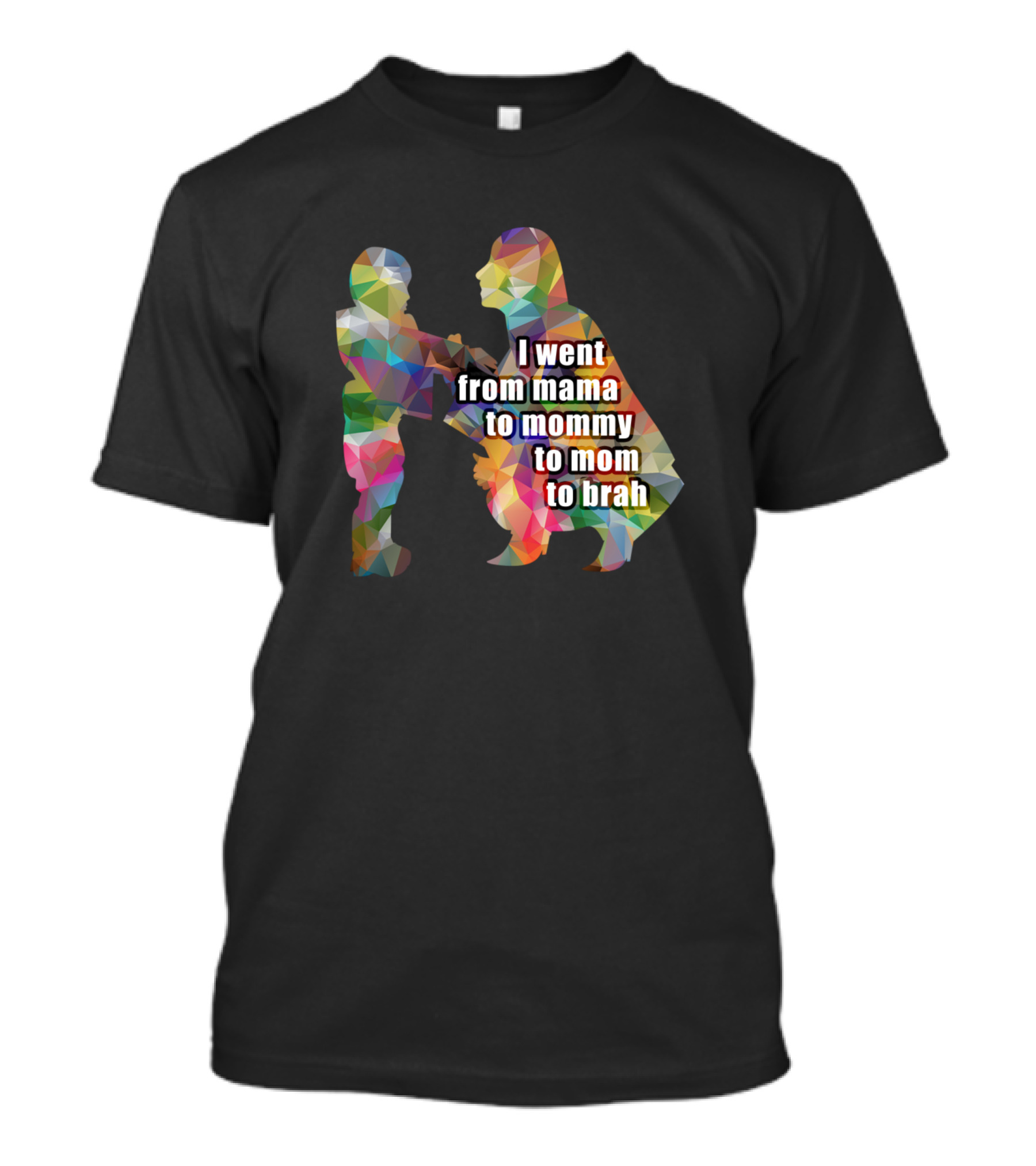 I Went From Mama To Mommy To Mom To Brah T-Shirt