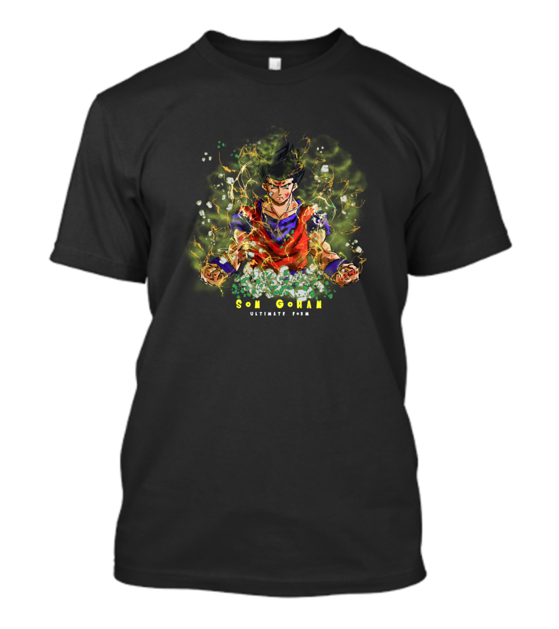 Son Gohan Ultimate Form Power Aura T-Shirt