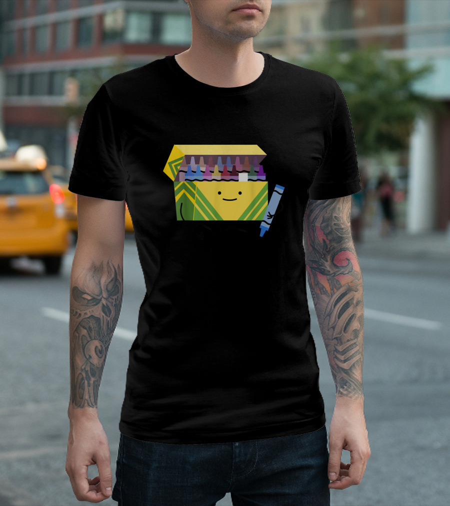 Good Boys Crayon Box Smile Teacher Funny T-Shirt