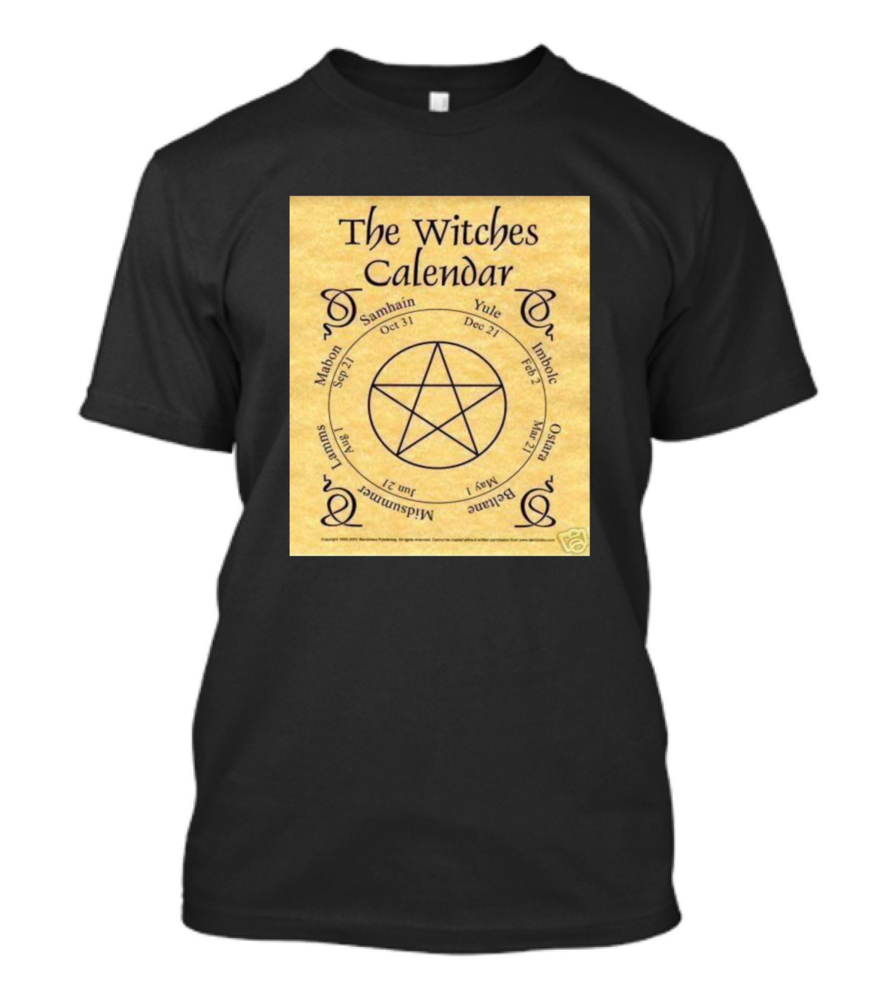 Geillis Duncan The Witches Calendar Beginnings Of Madness Samhain Yule Imbolc Beltane Mabon Lammas Midsummer T-Shirt