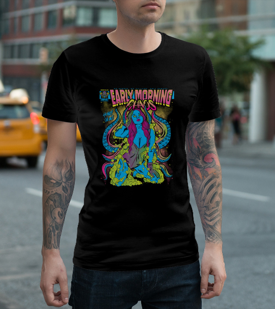 EARLY MORNING CHAOS Honey Im Wet T-Shirt